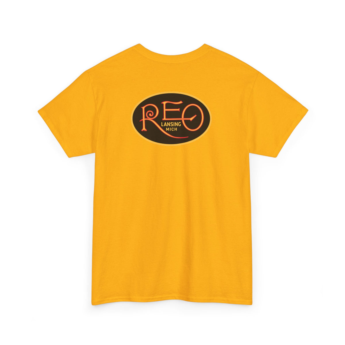EarlyREO and REO 1 & 2 Cylinder Registry Logo Tee — Chest and Back Logos