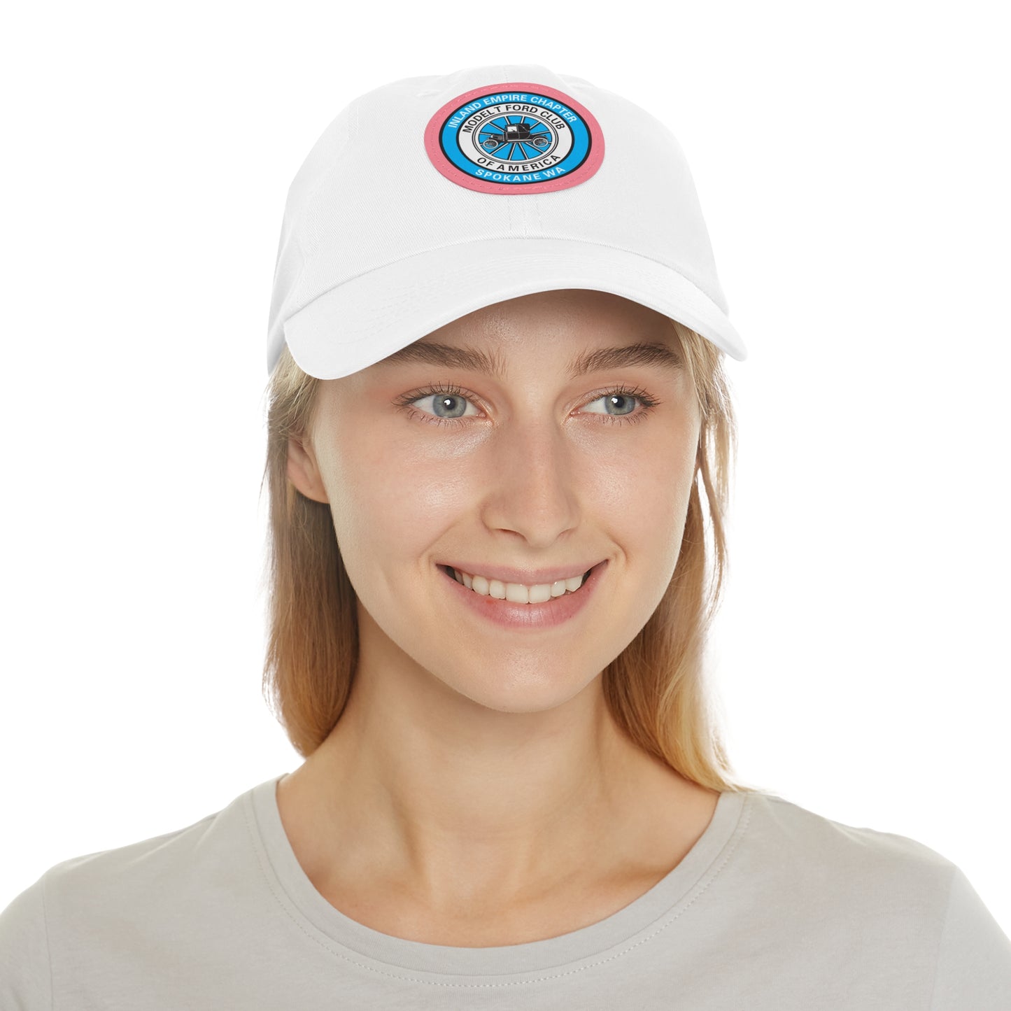 Inland Empire Chapter MTFCA Dad Hat with Leather Patch (Round)