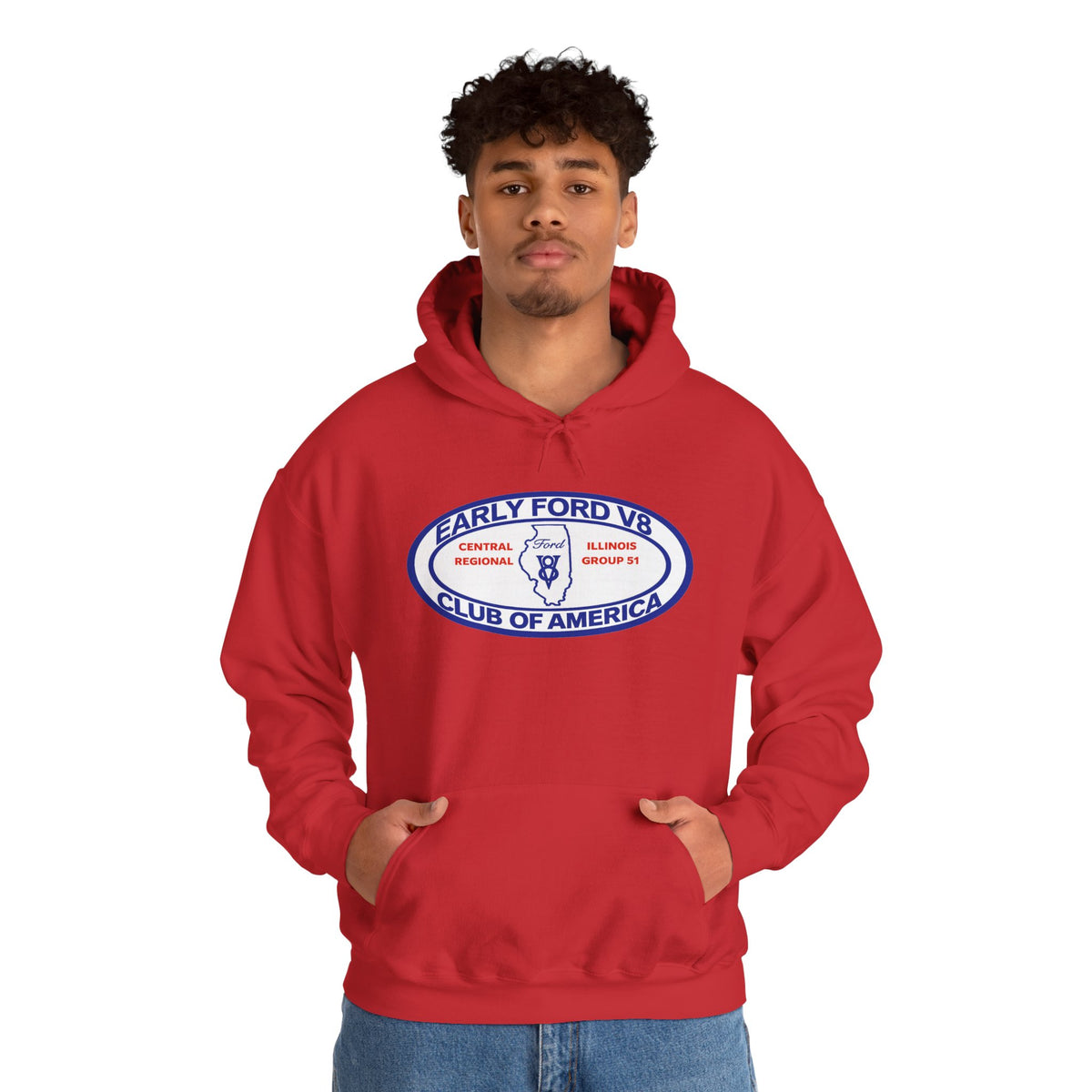 Central Illinois Early Ford V8 Hoodie