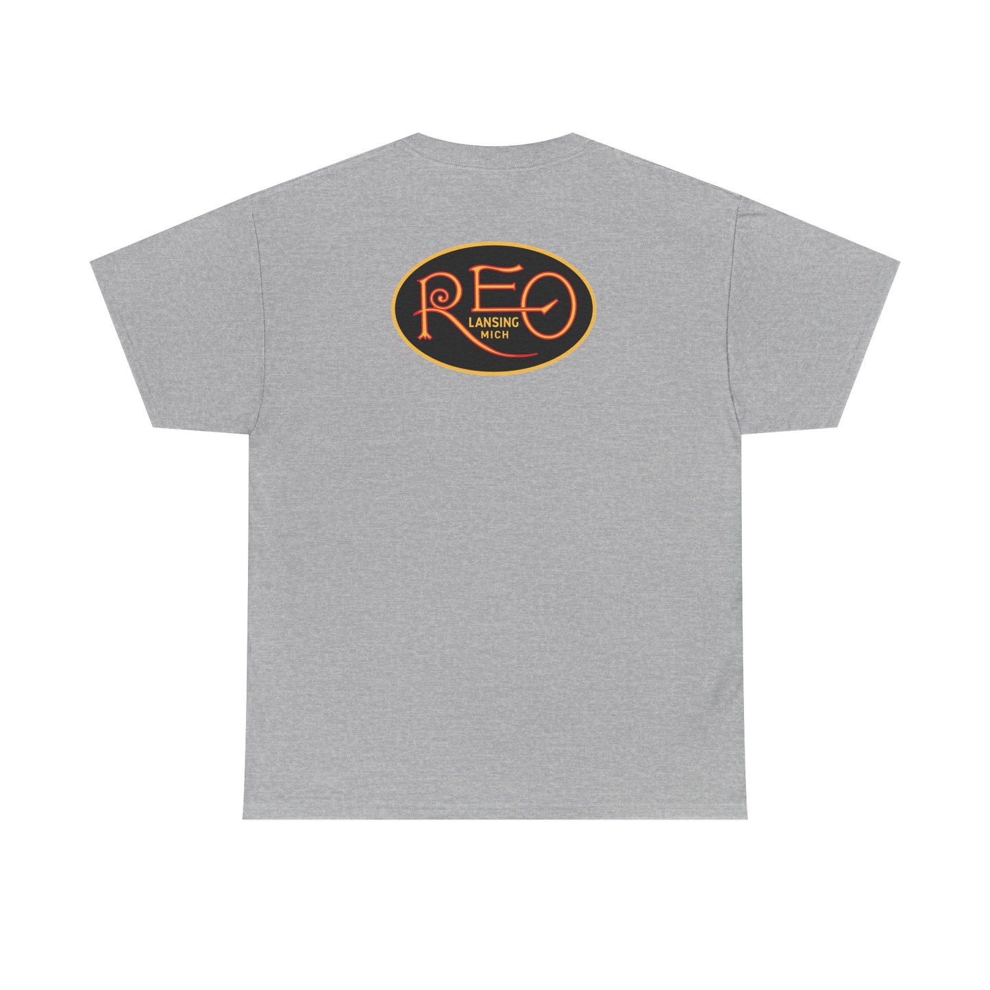 EarlyREO and REO 1 & 2 Cylinder Registry Logo Tee — Chest and Back Logos