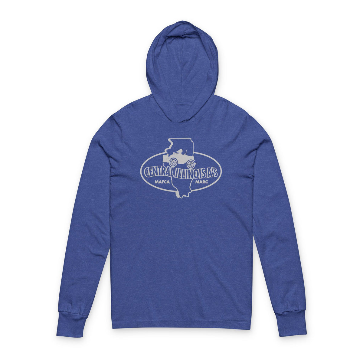 Central Illinois A's Long-Sleeve Hooded Shirt