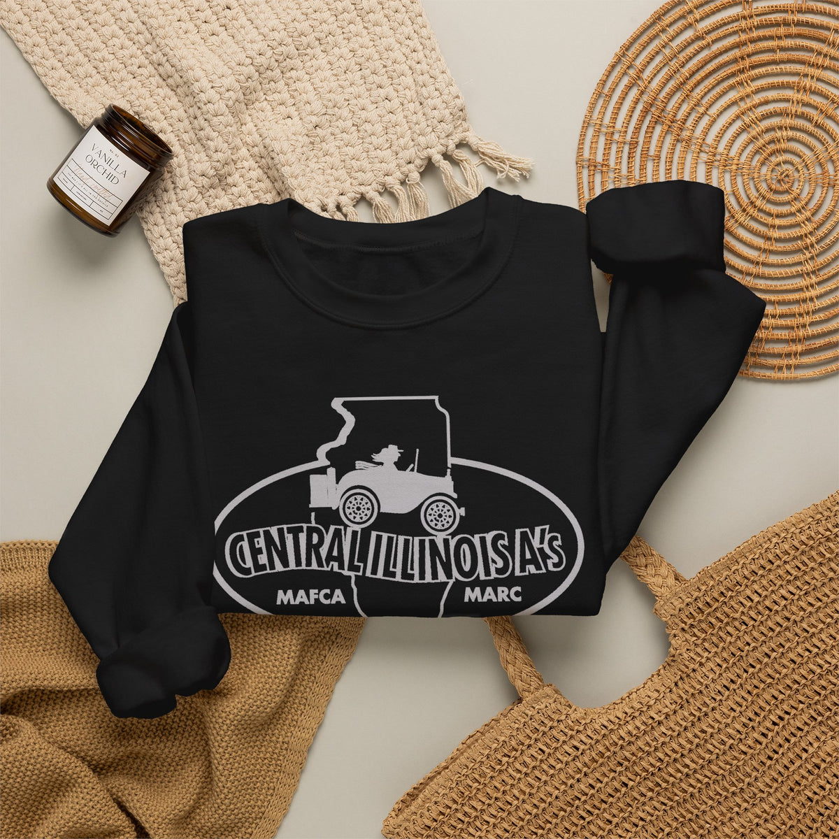Central Illinois A's Sweatshirt - Unisex Heavy Blend™ Crewneck Sweatshirt