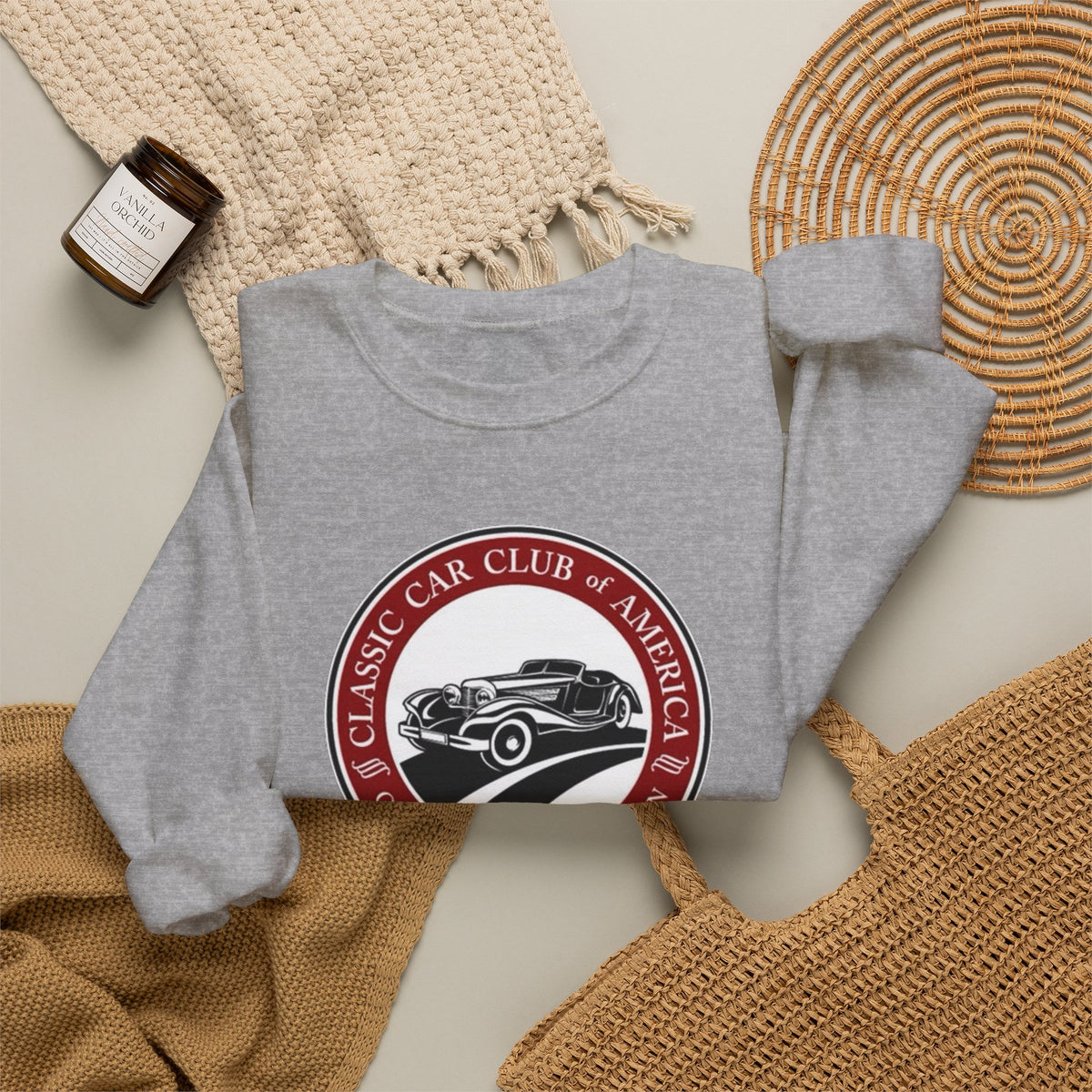 Classic Car Club of America Greater Illinois Region — Unisex Heavy Blend™ Crewneck Sweatshirt