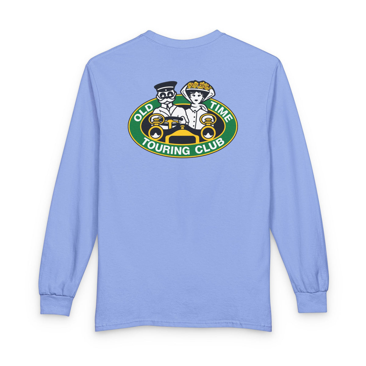 Old Time Touring Club of Pennsylvania Soft Long Sleeve Tee - Front and Back Logos