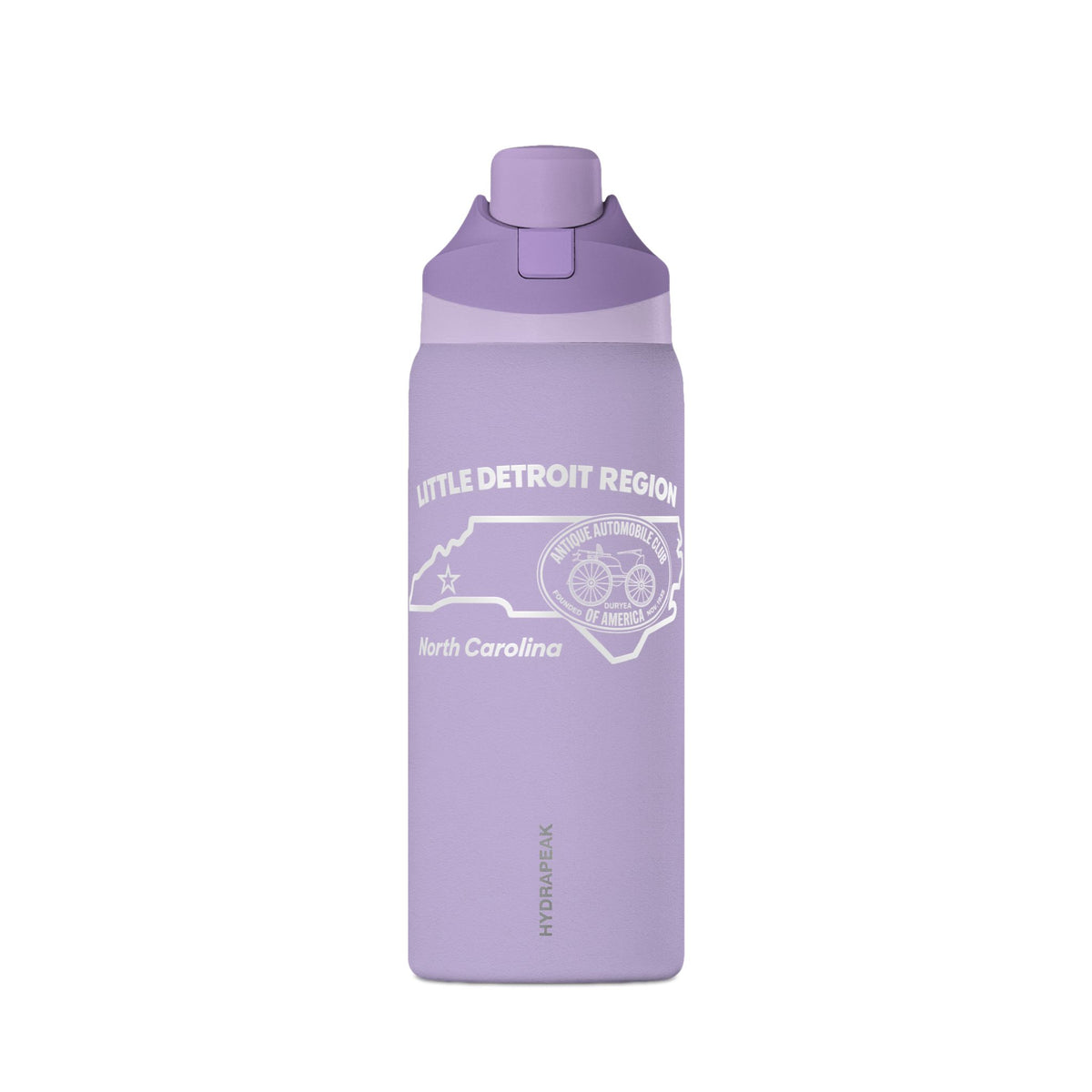 Little Detroit Region North Carolina 32oz Insulated Water Bottle
