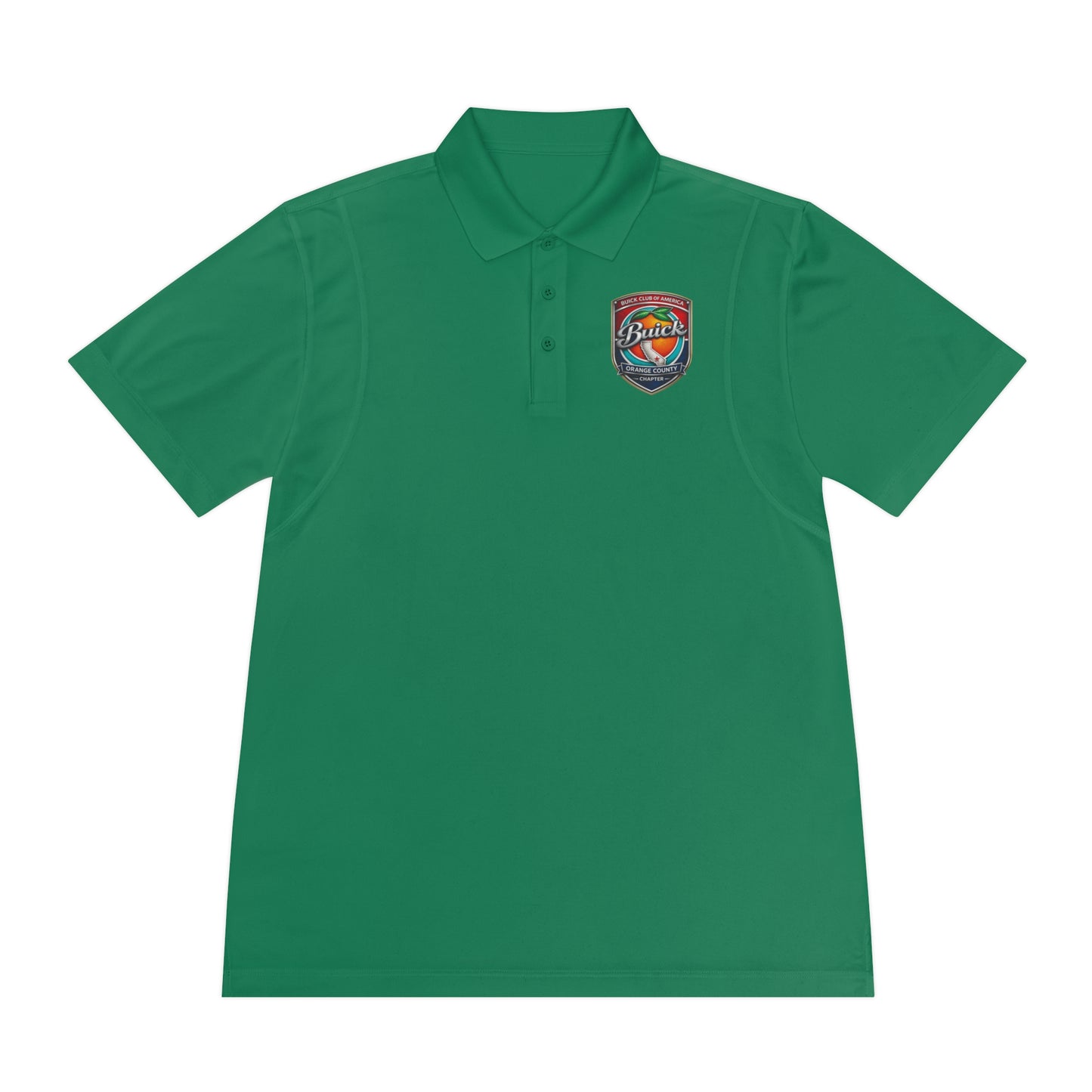 Buick Orange County Chapter Men's Sport Polo — Breathable Golf & Casual Polo