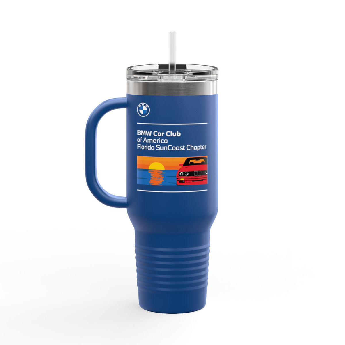 BMW Car Club of America Florida SunCoast Chapter 40 oz. Travel Mug