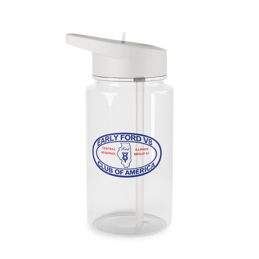 Central Illinois Early Ford V8 Tritan Water Bottle