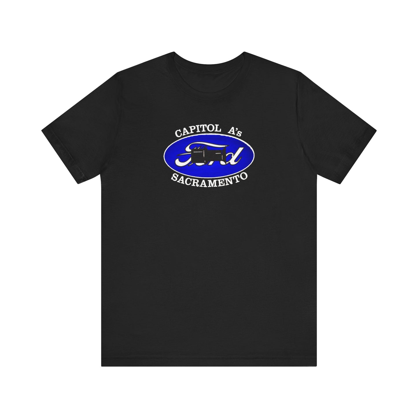 Capitol A's (large front only logo) Unisex Jersey Short Sleeve Tee