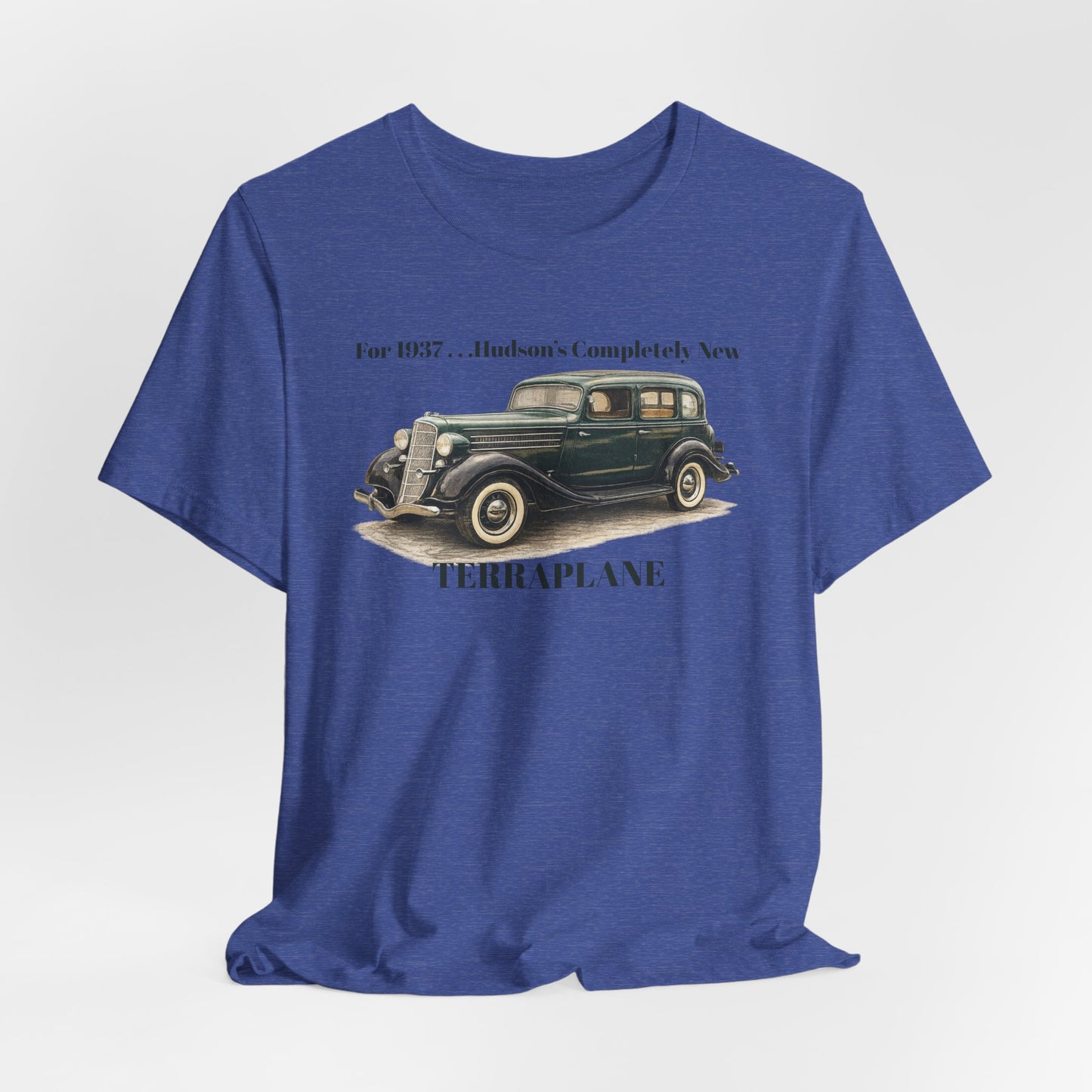 1937 Hudson Terraplane Classic Auto T‑Shirt - Unisex Jersey Short Sleeve Tee