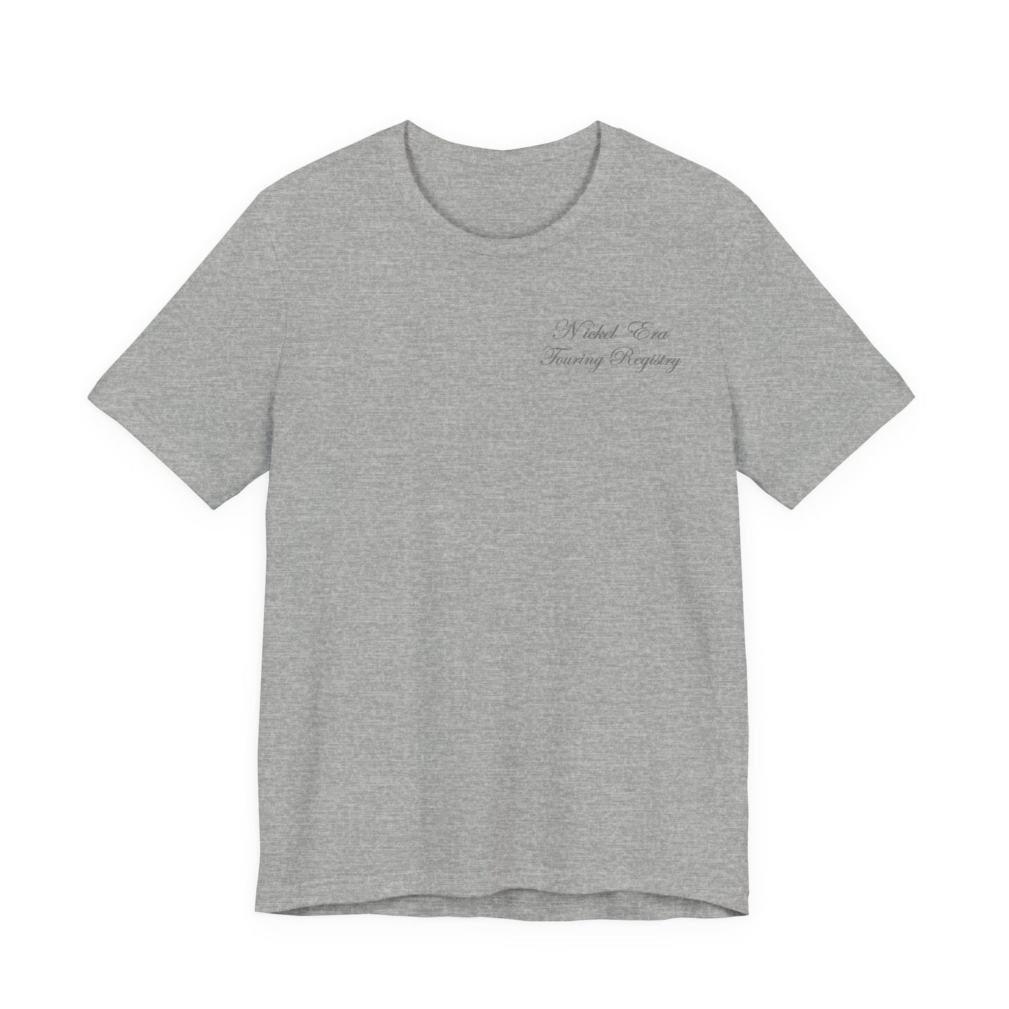 Nickel Era Touring Registry Chest Tee - Casual Cotton T-Shirt
