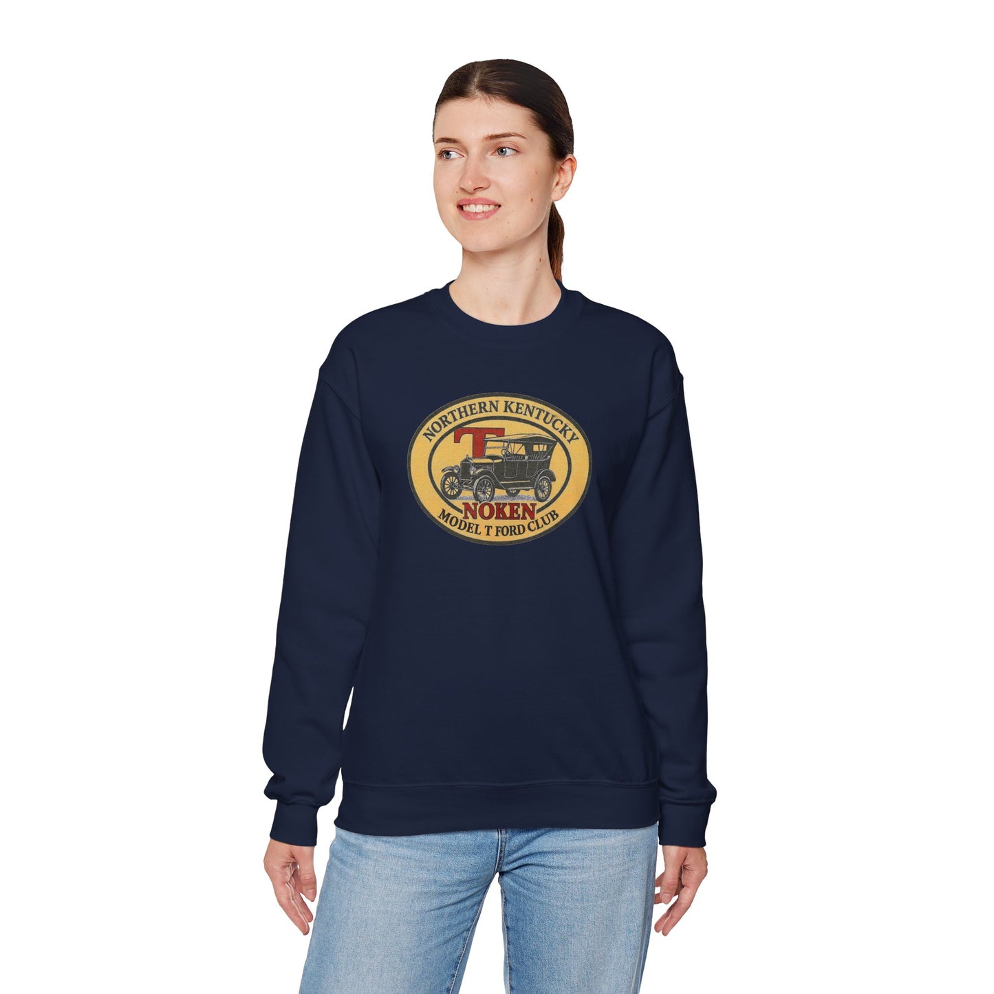Model T Ford Club Sweatshirt — "Northern Kentucky NOKEN" Vintage Car Crewneck