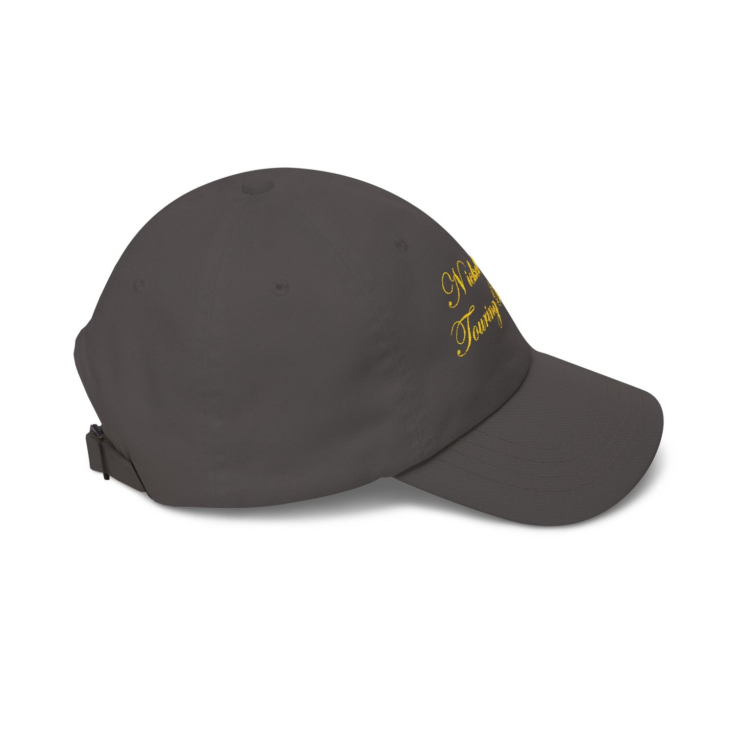 Nickel Era Touring Registry Embroidered Dad Cap — Gold Script