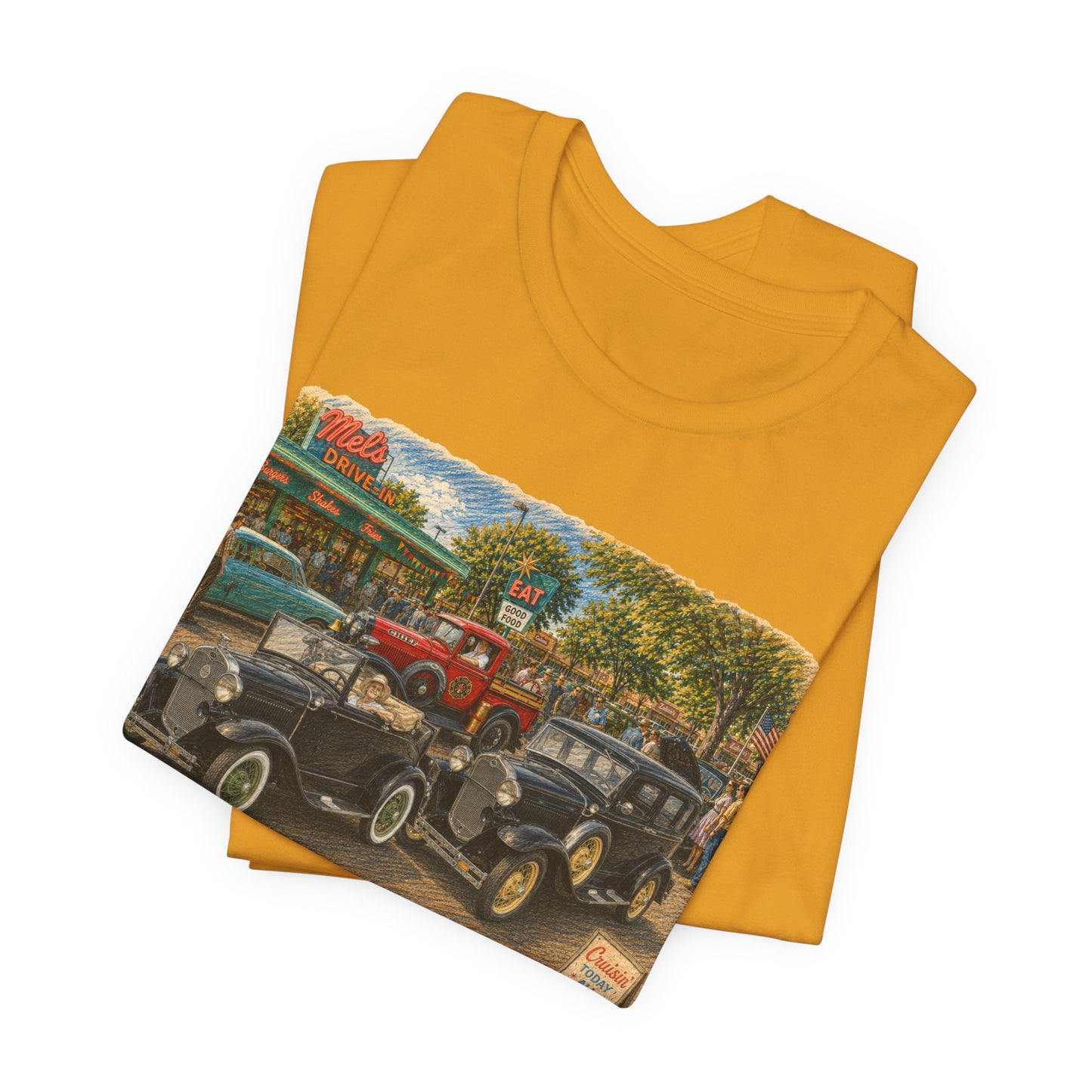 Mel's Drive-In (LTG) - Unisex Jersey Short Sleeve Tee