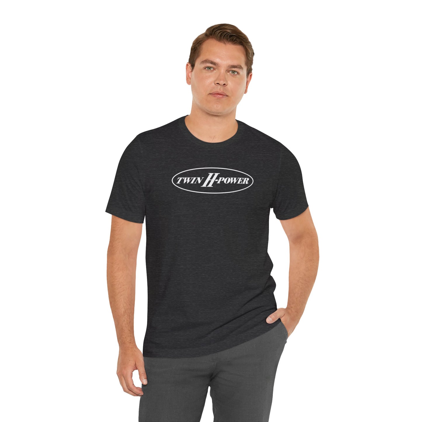 Hudson Essex Terraplane Club Twin H-Power Logo Tee - Unisex Jersey Short Sleeve Tee