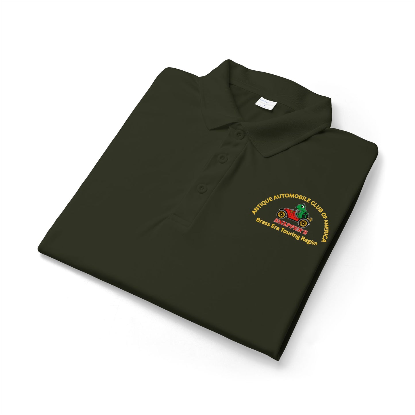 Snapper's Brass and Gas Touring Region Polo Shirt — Embroidered