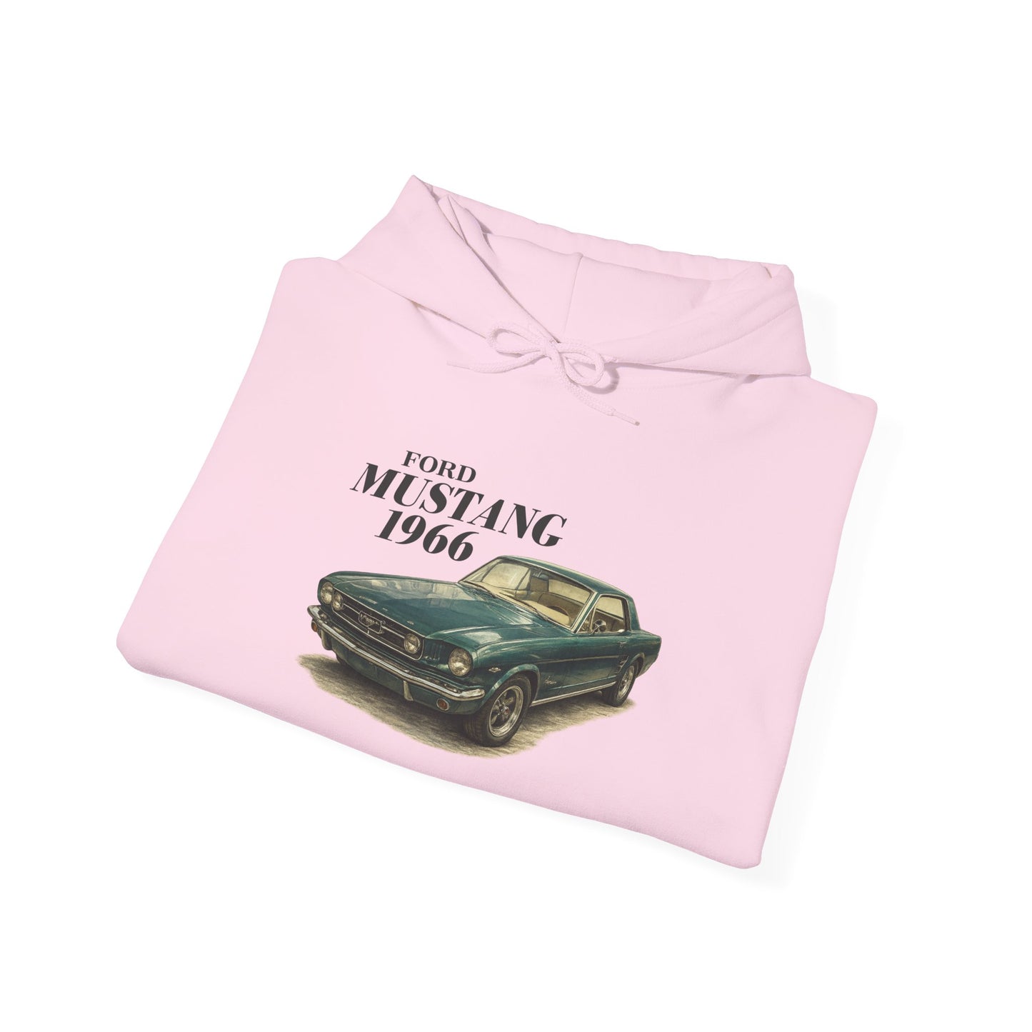 1966 Ford Mustang Vintage Car Hoodie — (Rick C)