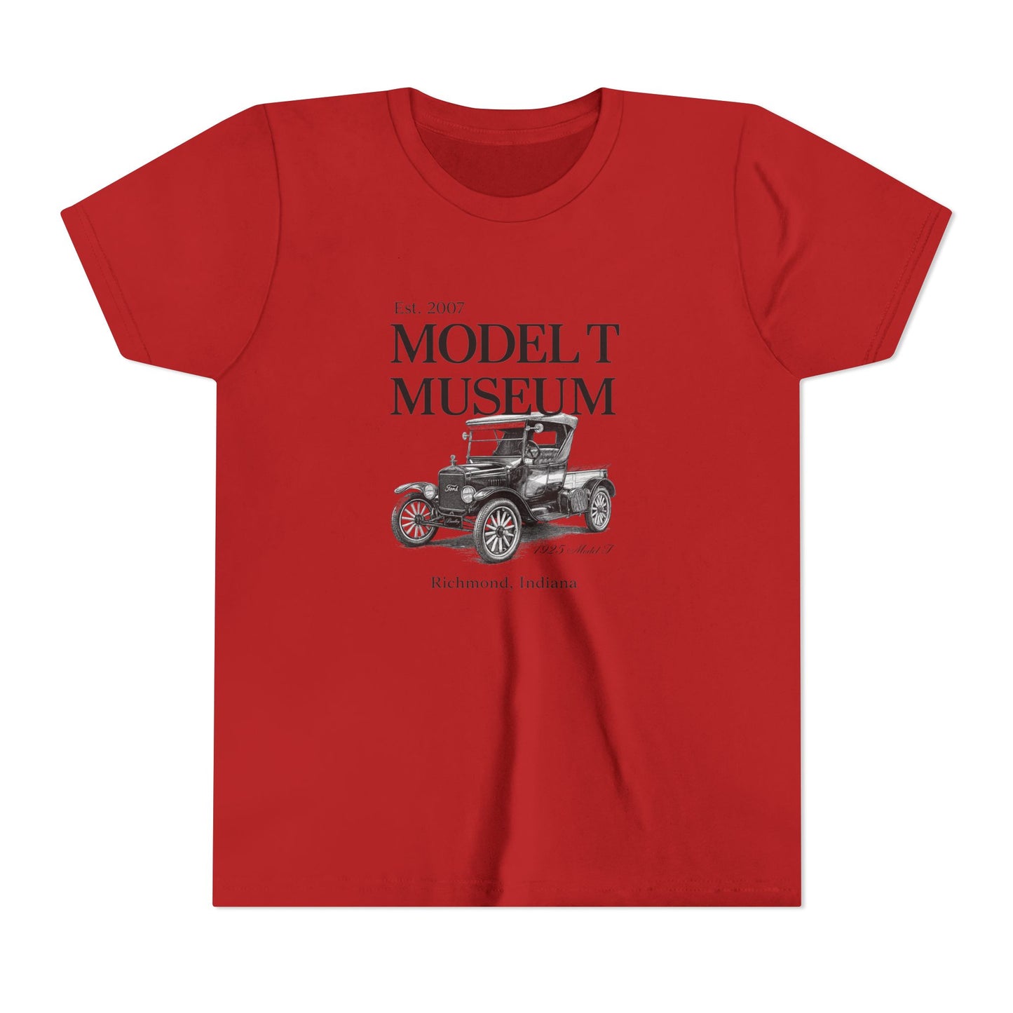 1925 Model T Pickup "Bradley" Museum Tee — Model T Museum Youth Tee (Richmond, Indiana)