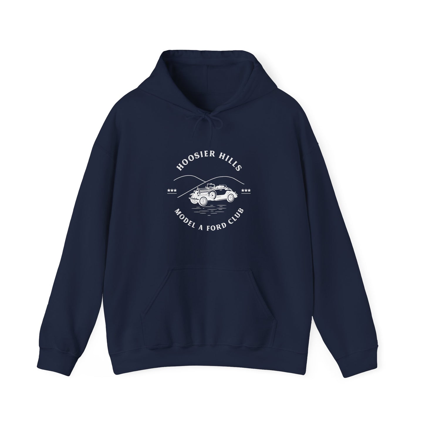 Hoosier Hills Model A Ford Club Unisex Heavy Blend™ Hooded Sweatshirt