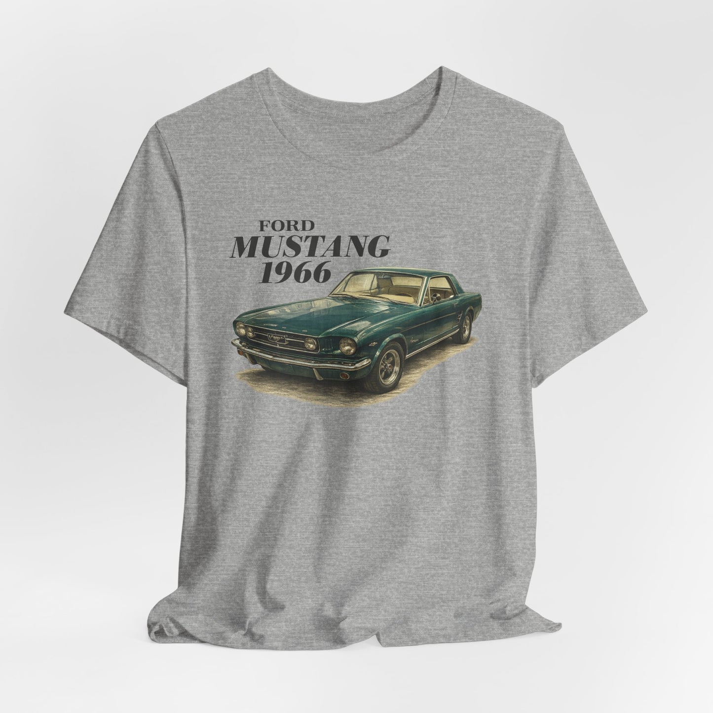 1966 Ford Mustang Tee – Unisex Jersey Short Sleeve Tee (Rick C)