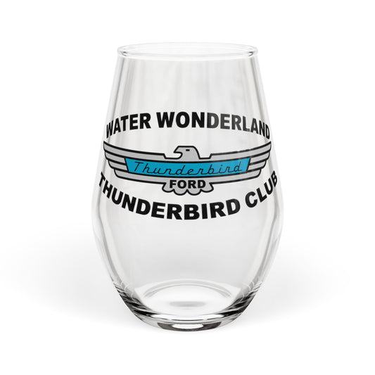 Water Wonderland Thunderbird Club Stemless Wine Glass – 11.75oz