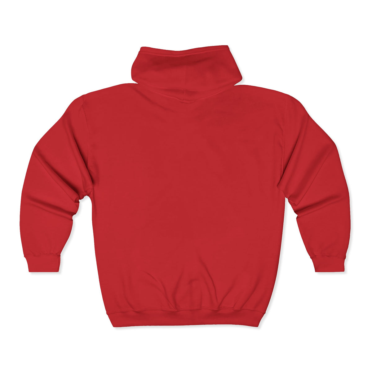 Nickel Era Touring Registry Hoodie with Embroidered Script Chest Text — Unisex Heavy Blend™ Full Zip Hooded Sweatshirt