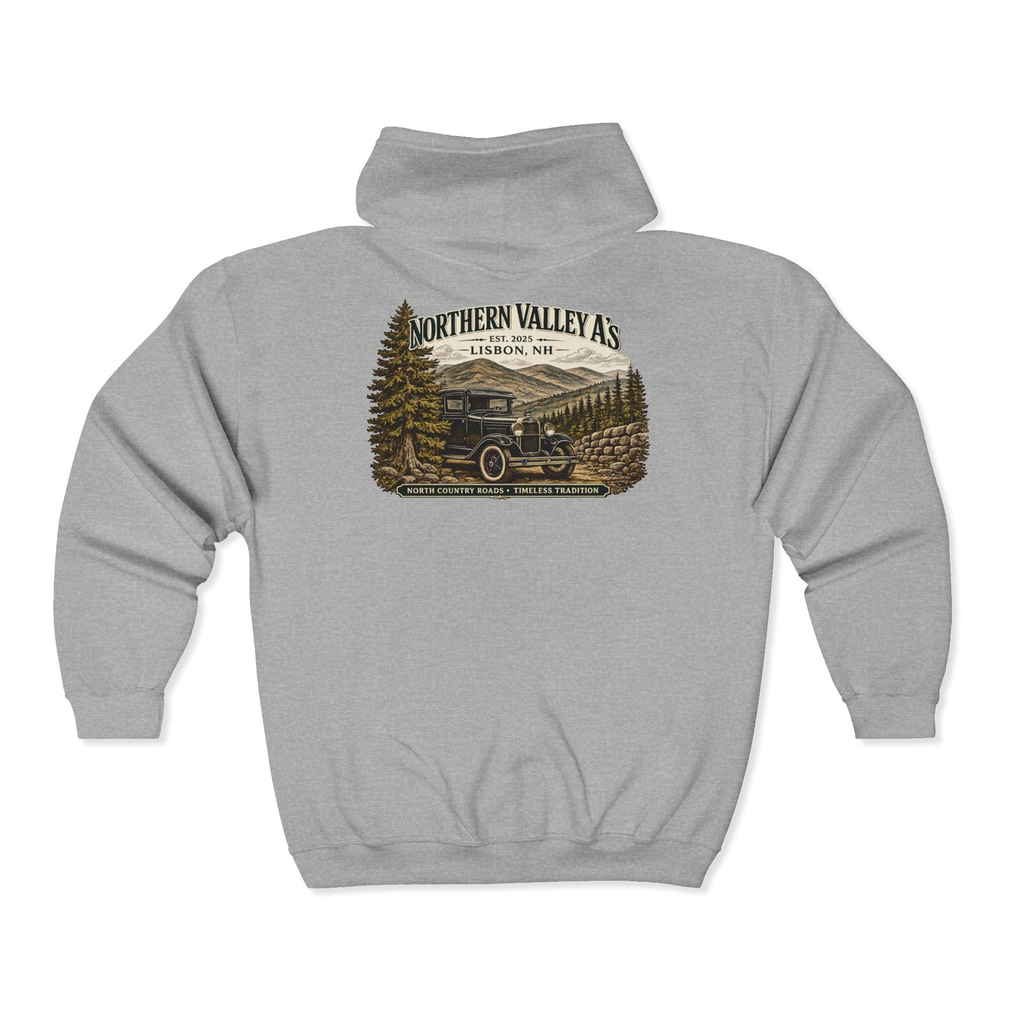 Northern Valley A's Lisbon, NH Hoodie — Sweatshirt