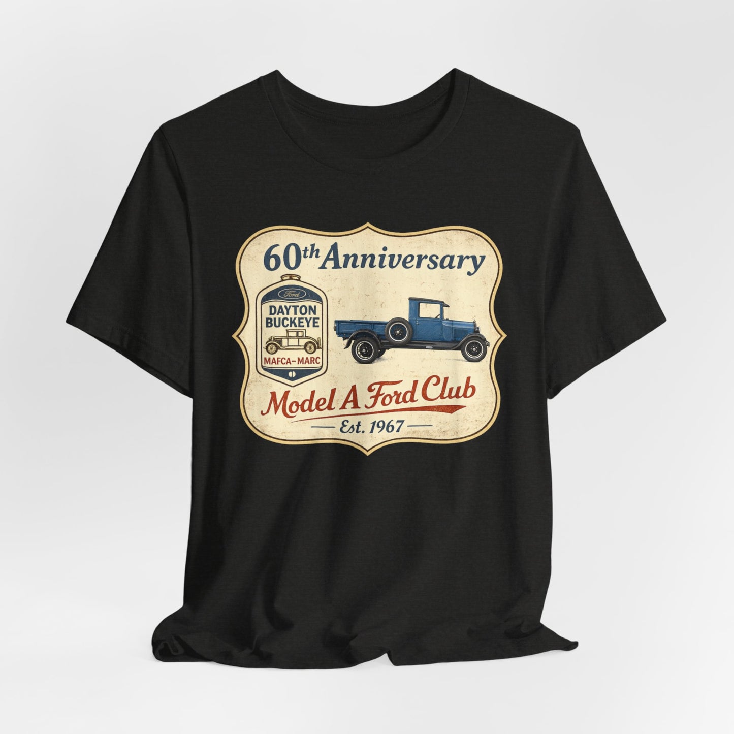 Dayton Buckeye Model A Ford Club 60th Anniversary Tee (RBS)