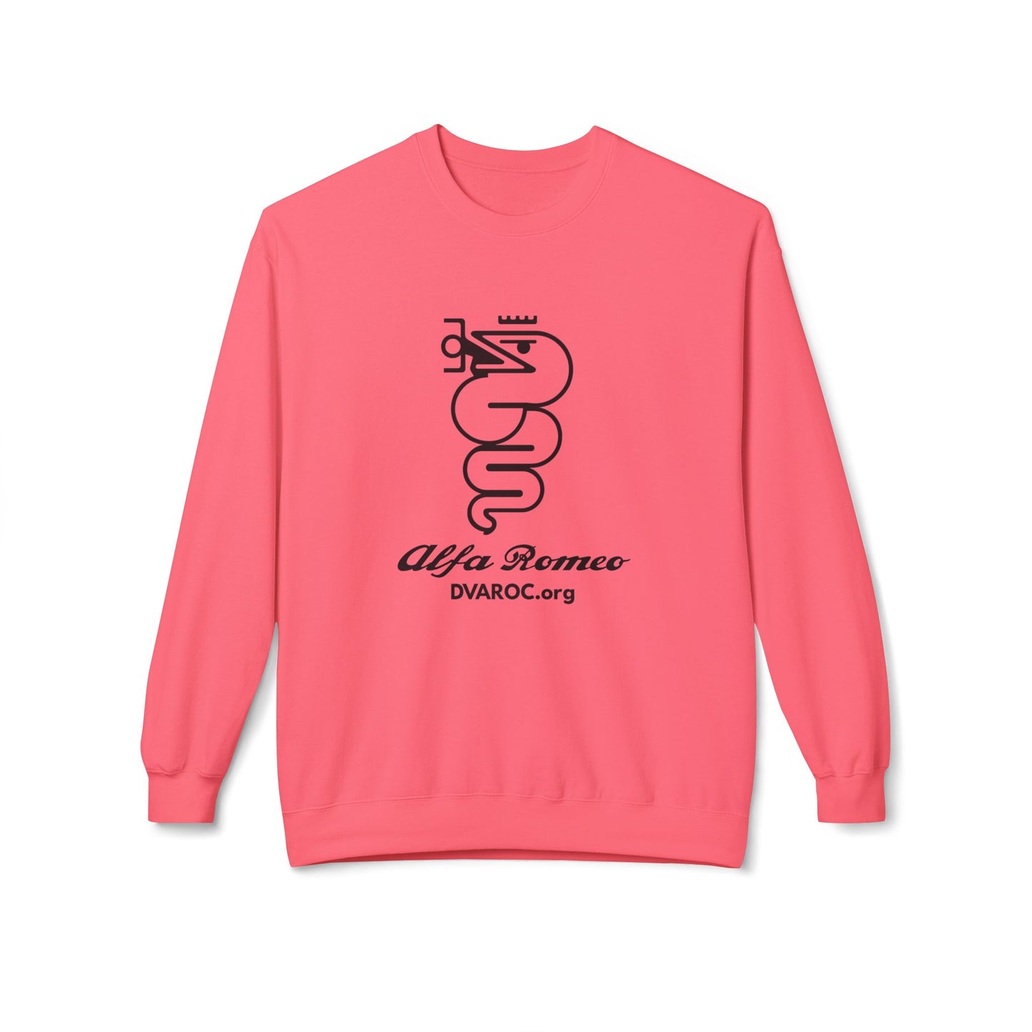 DVAROC.org Alfa Romeo Crest Sweatshirt — Crewneck