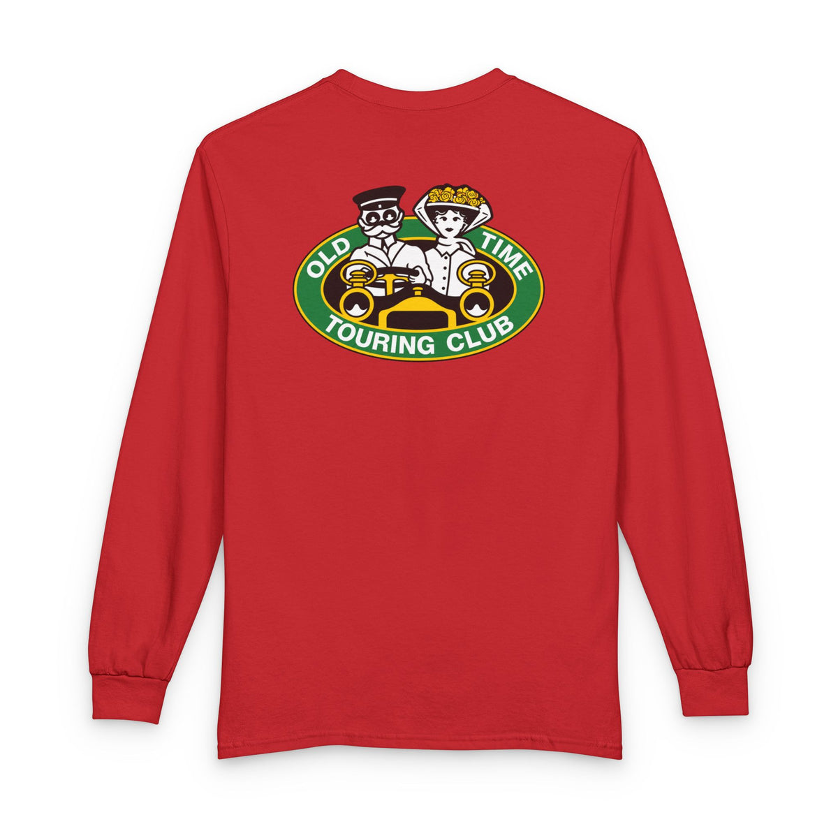 Old Time Touring Club of Pennsylvania Soft Long Sleeve Tee - Front and Back Logos