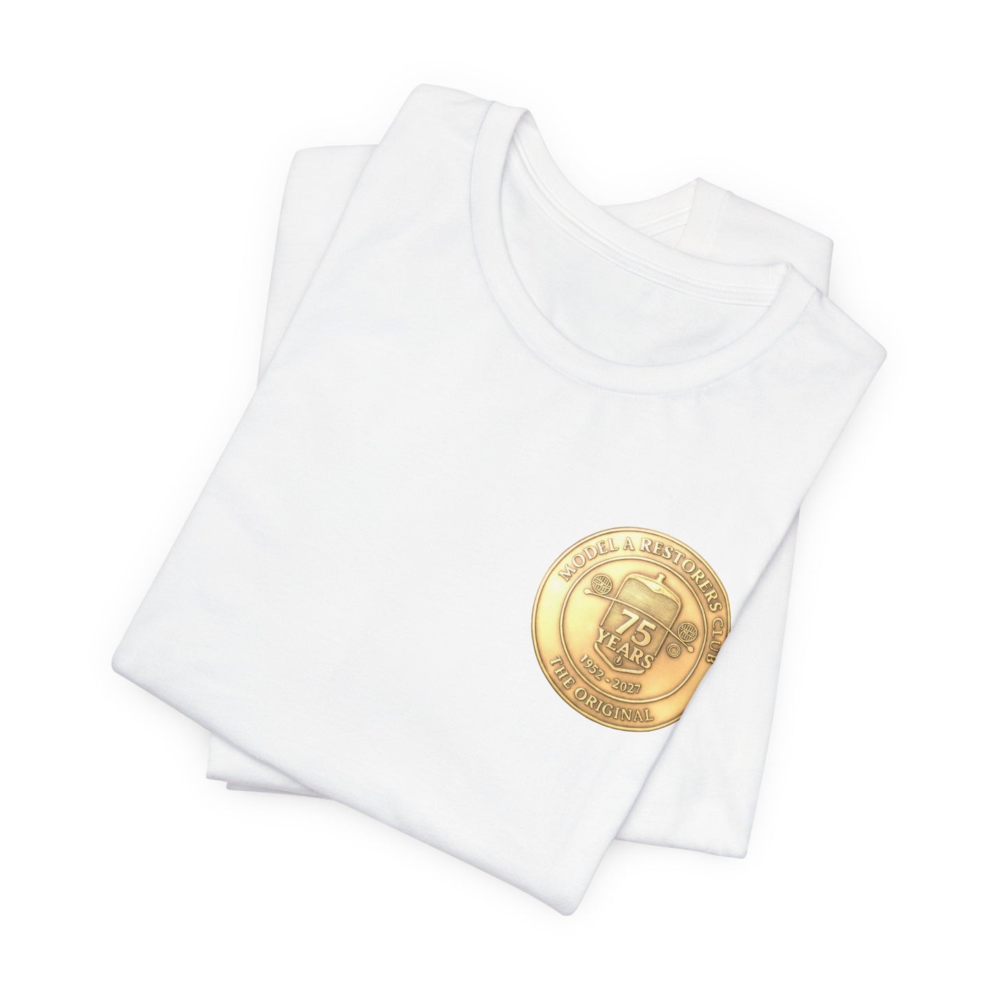 MARC 75th Anniversary Gold Chest Emblem T-Shirt