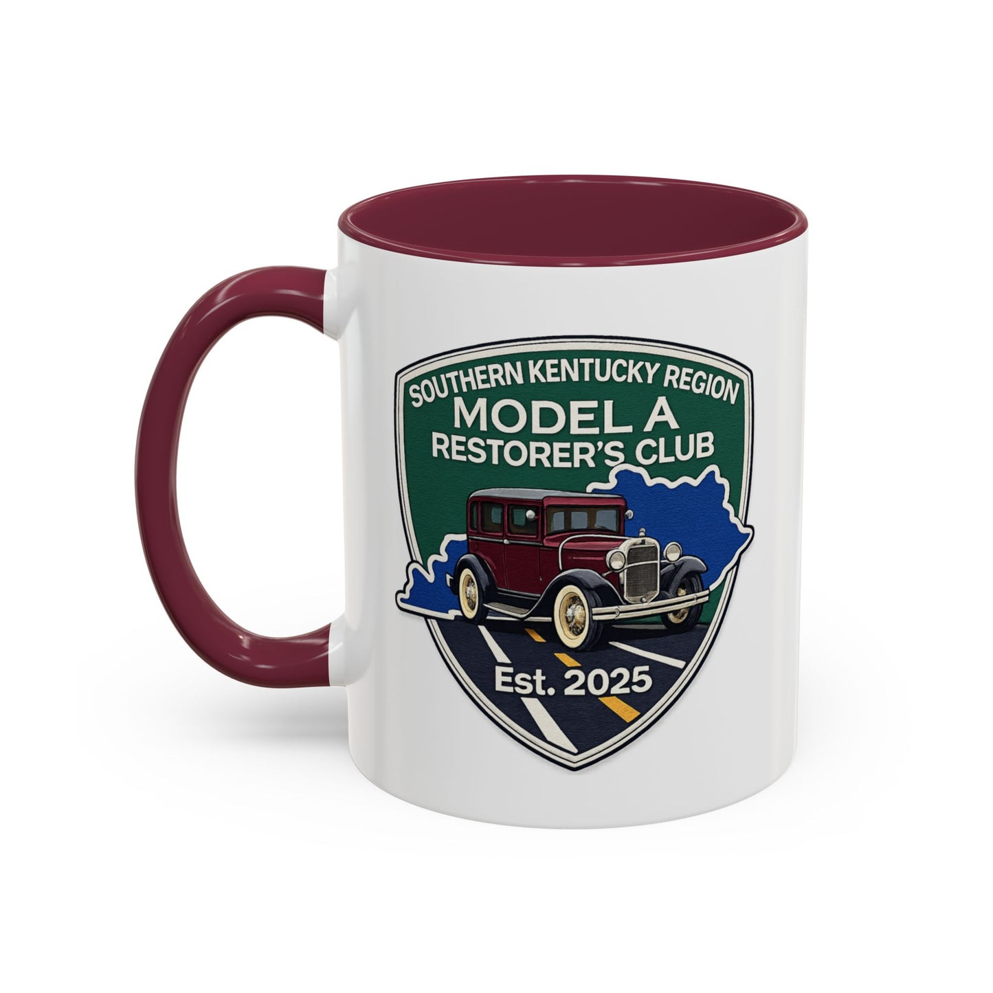 Southern Kentucky Region Model A Restorer's Club Club Mug — Southern Kentucky Region Est. 2025 (11oz/15oz)