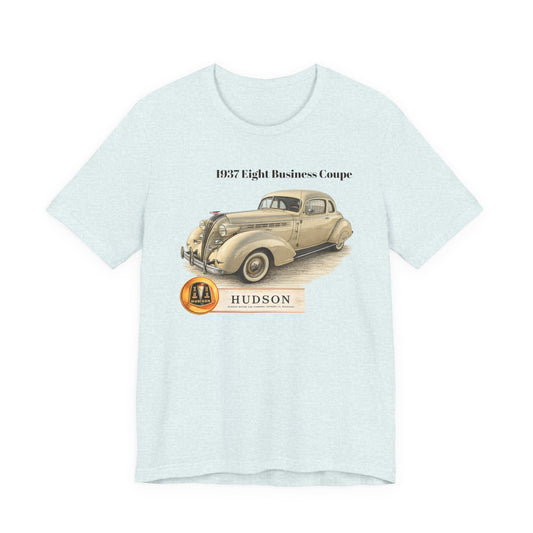 1937 Hudson Eight Business Coupe Vintage Car T-Shirt (JG)