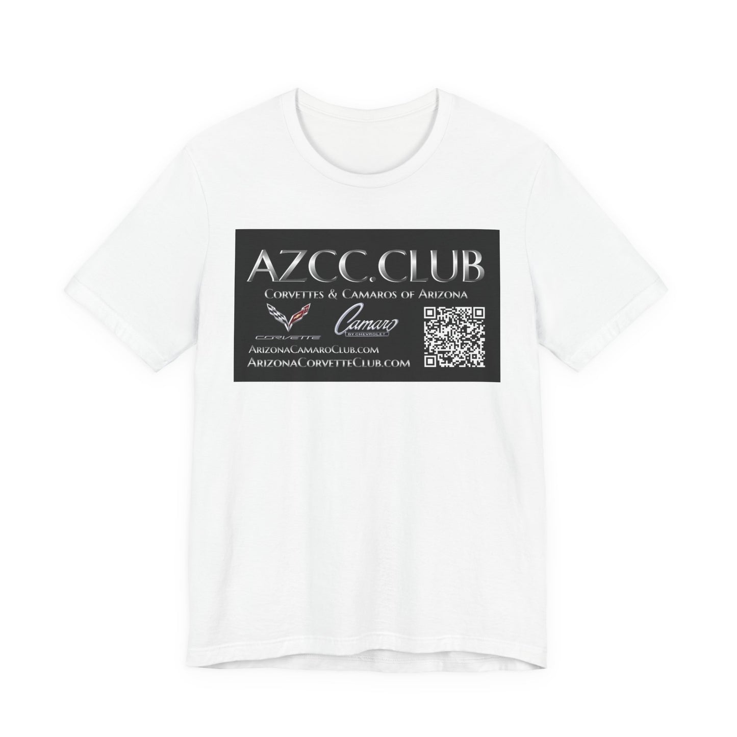 AZCC Club Logo T‑Shirt — Arizona Club Tee with QR Code