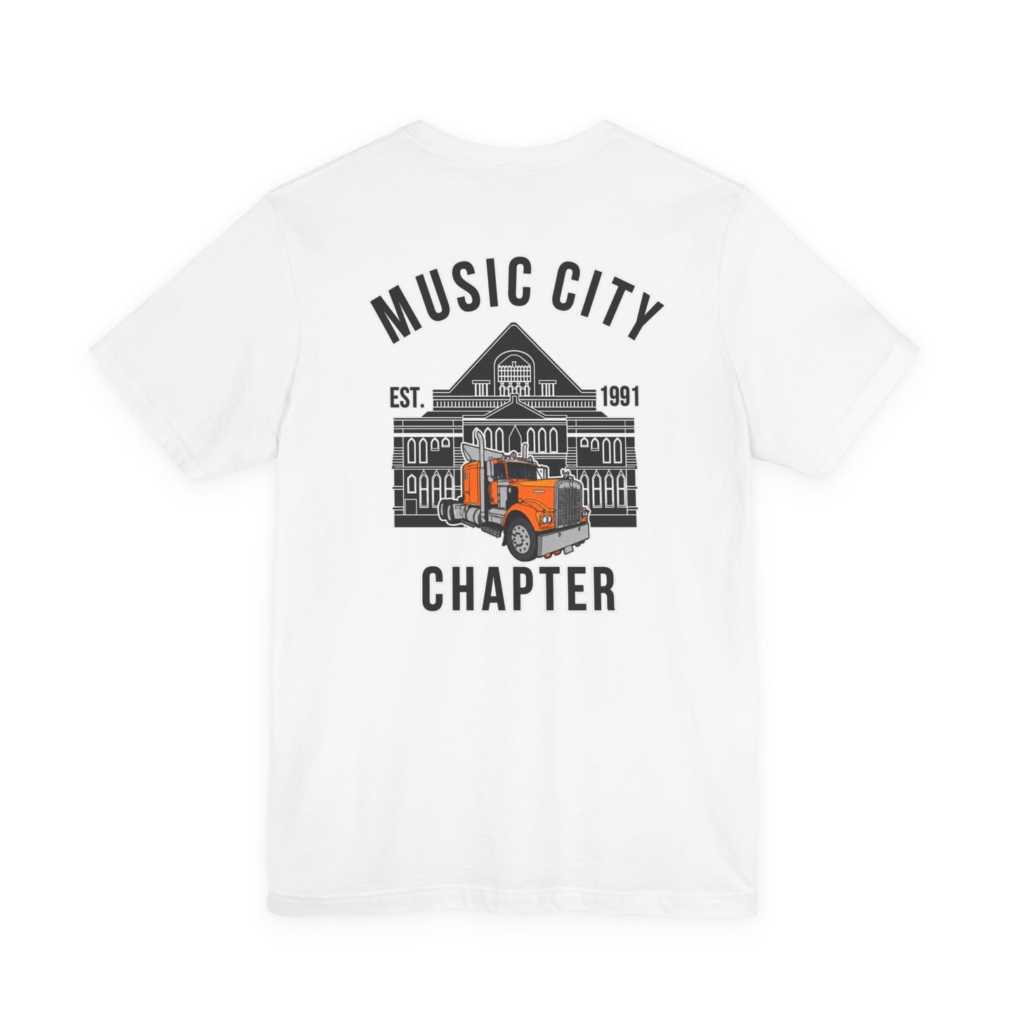 Music City Chapter ATHS T-Shirt — Chest Logo and Back Logo