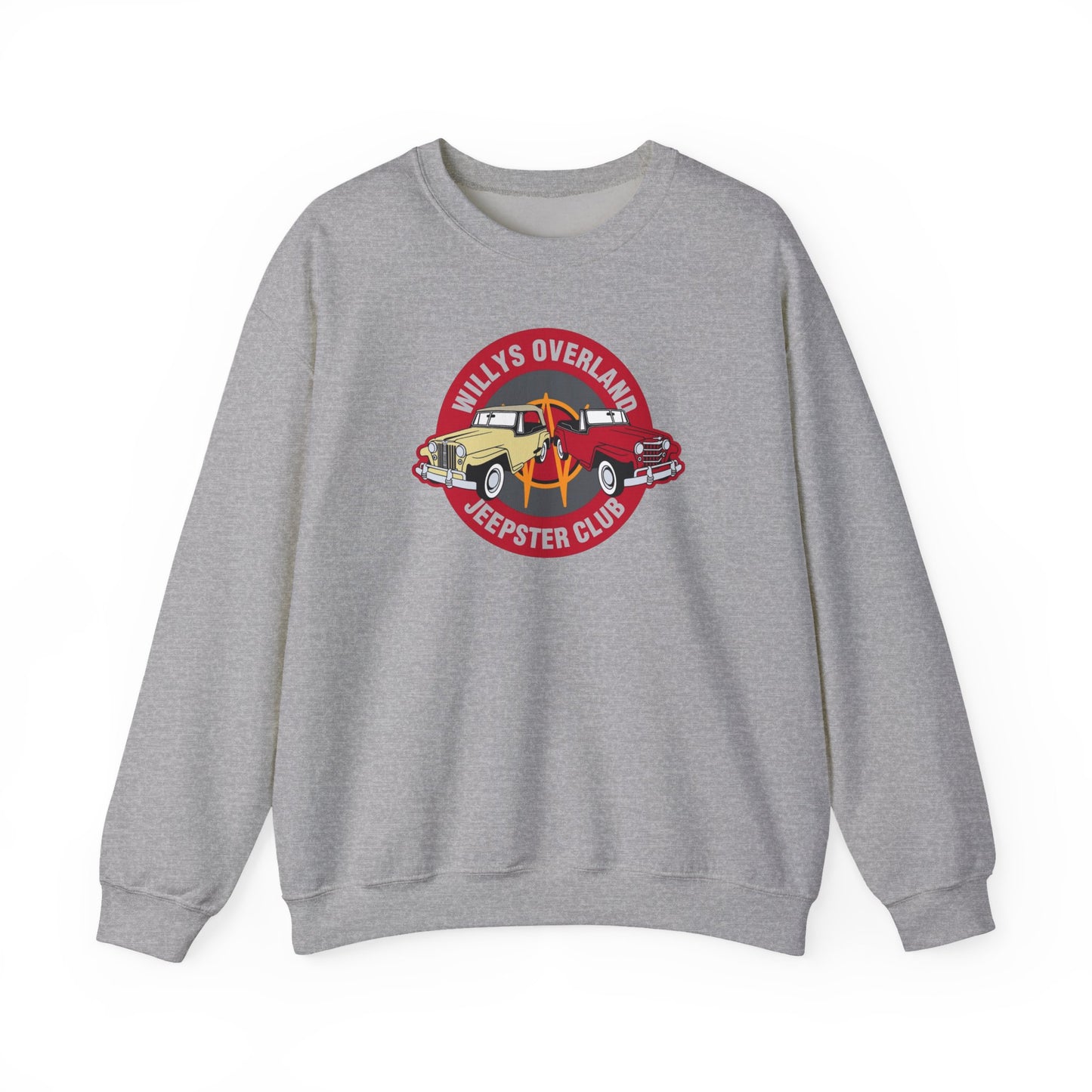 Willys Overland Jeepster Club Sweatshirt - Unisex Heavy Blend™ Crewneck Sweatshirt