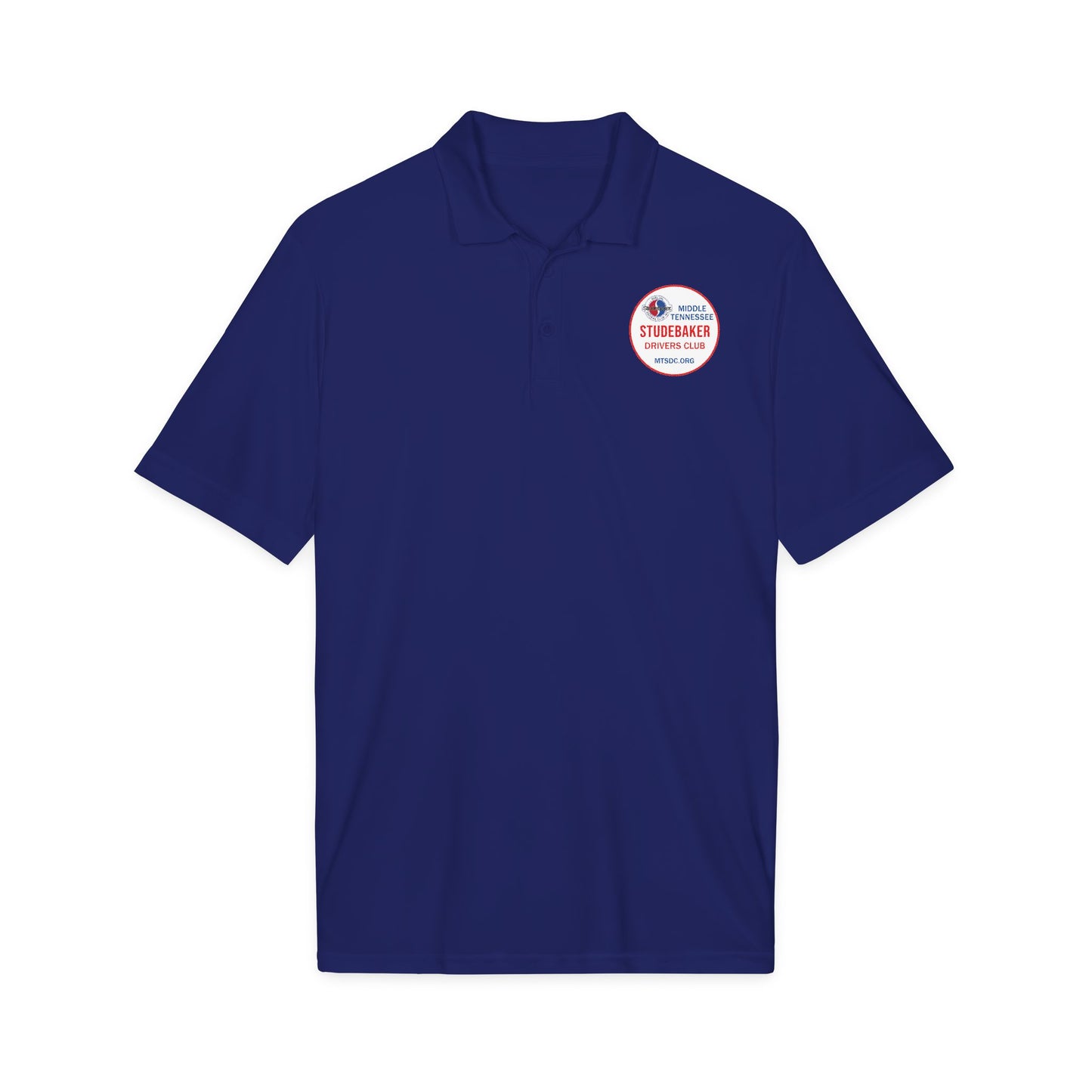 Middle Tennessee Studebaker Drivers Club Chapter Printed Polo Shirt