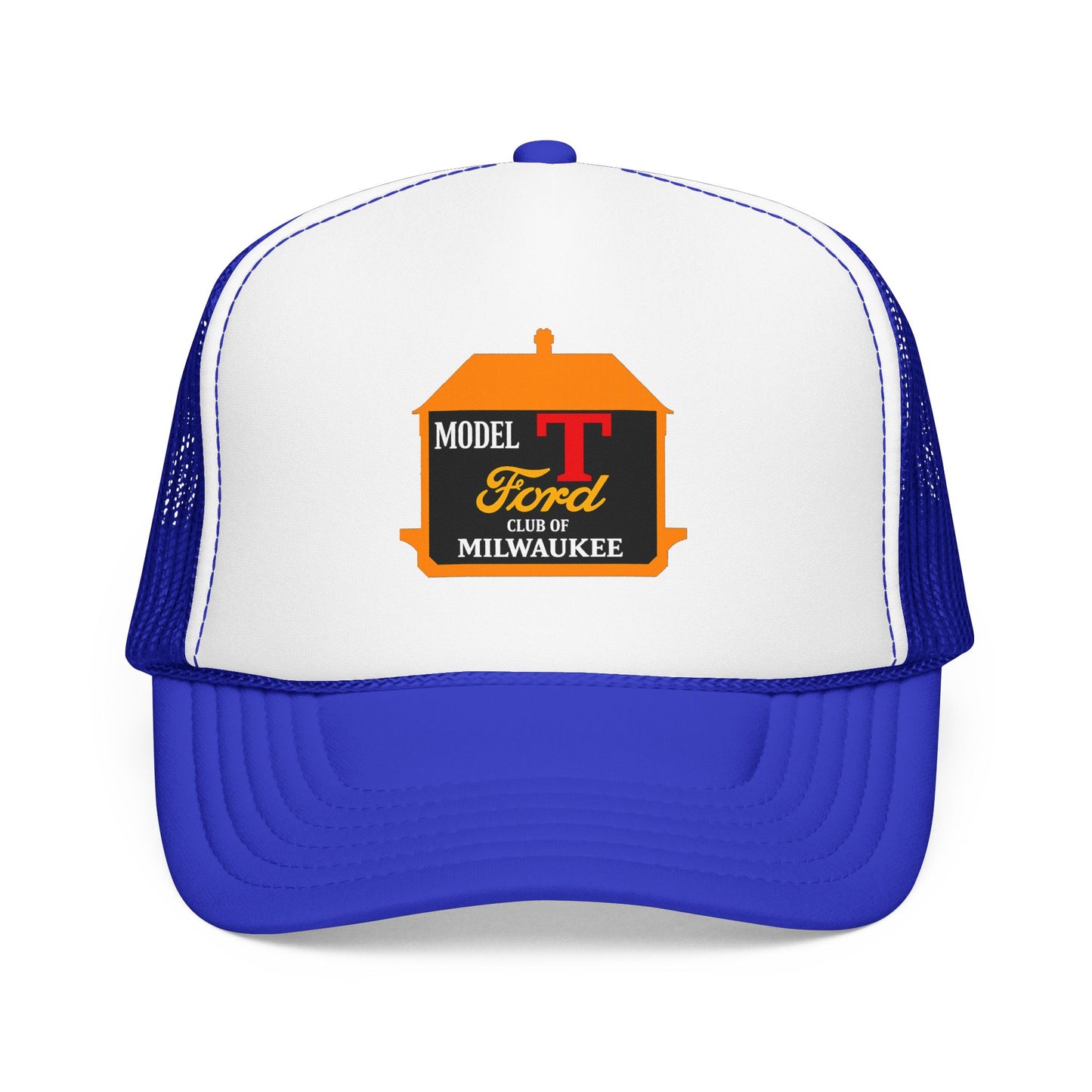 Greater Milwaukee Model T Ford Club - Model T Ford Milwaukee Vintage Truckers Hat (Printed)