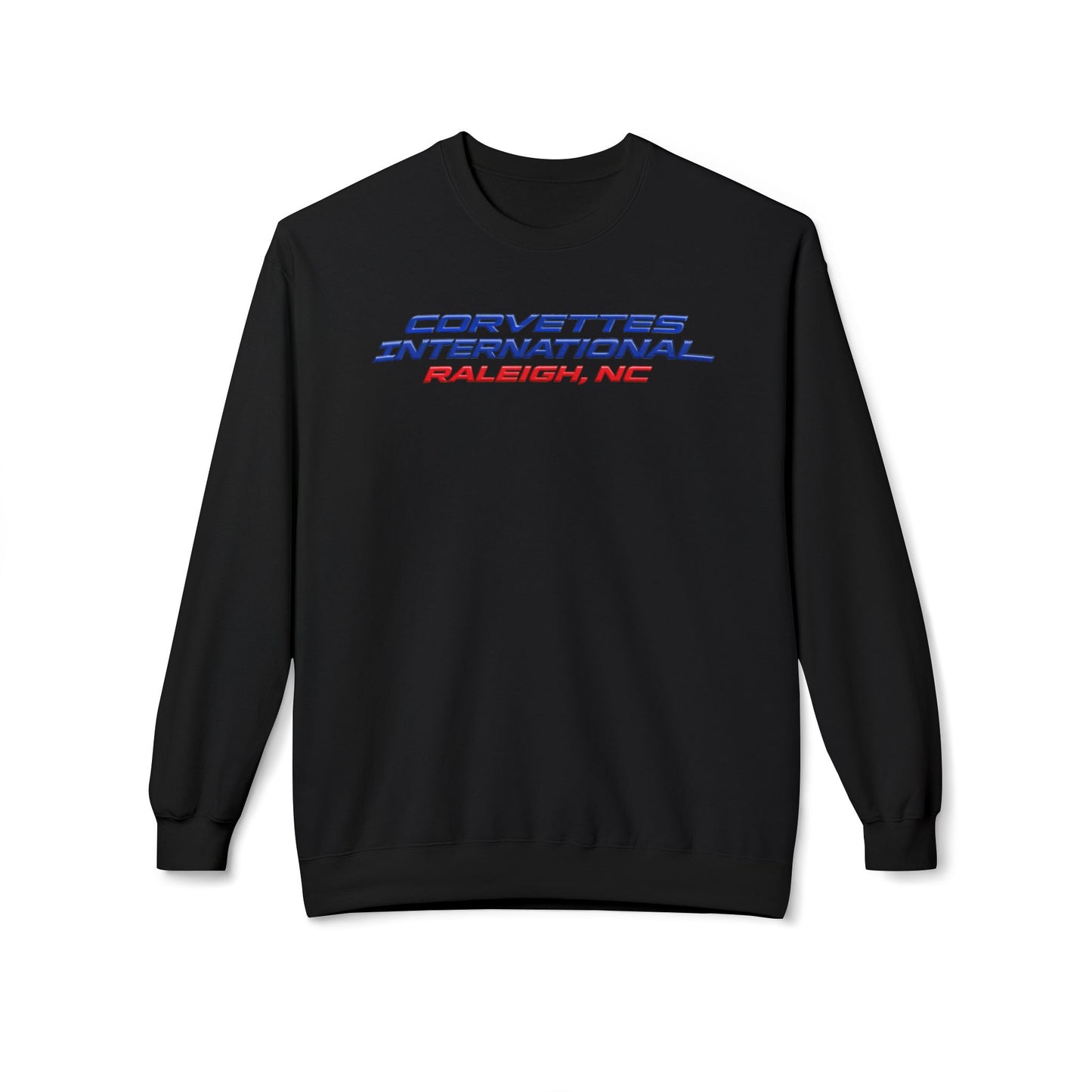 Corvettes International Raleigh, NC Unisex Midweight Softstyle Fleece Crewneck Sweatshirt