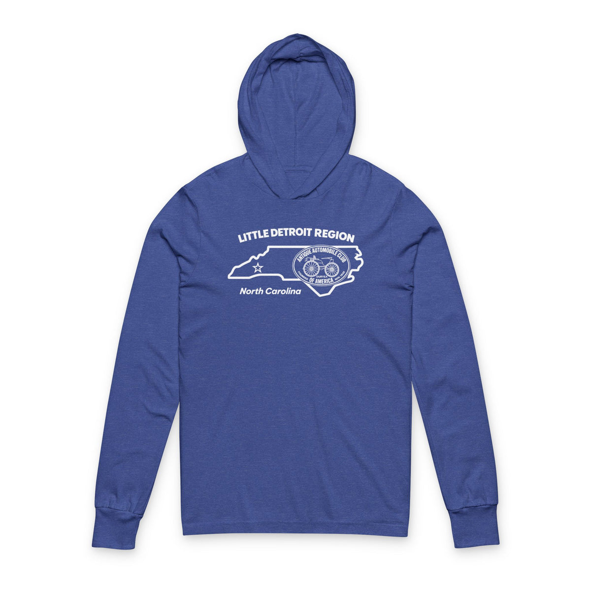 Little Detroit Region AACA Hooded Long Sleeve Tee