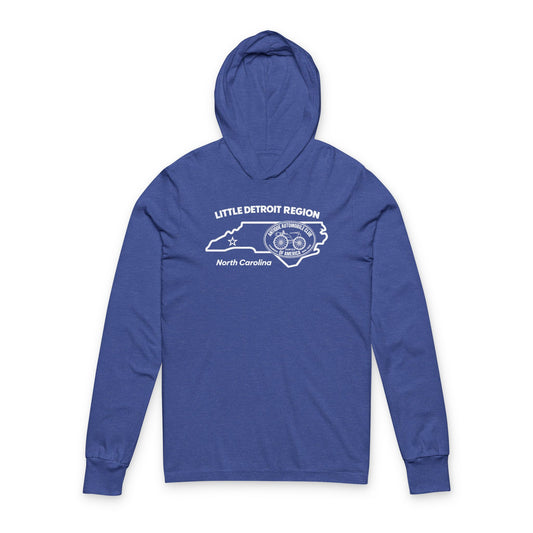 Little Detroit Region AACA Hooded Long Sleeve Tee