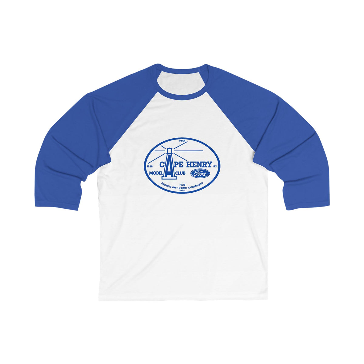 Cape Henry Model A Club Baseball Tee