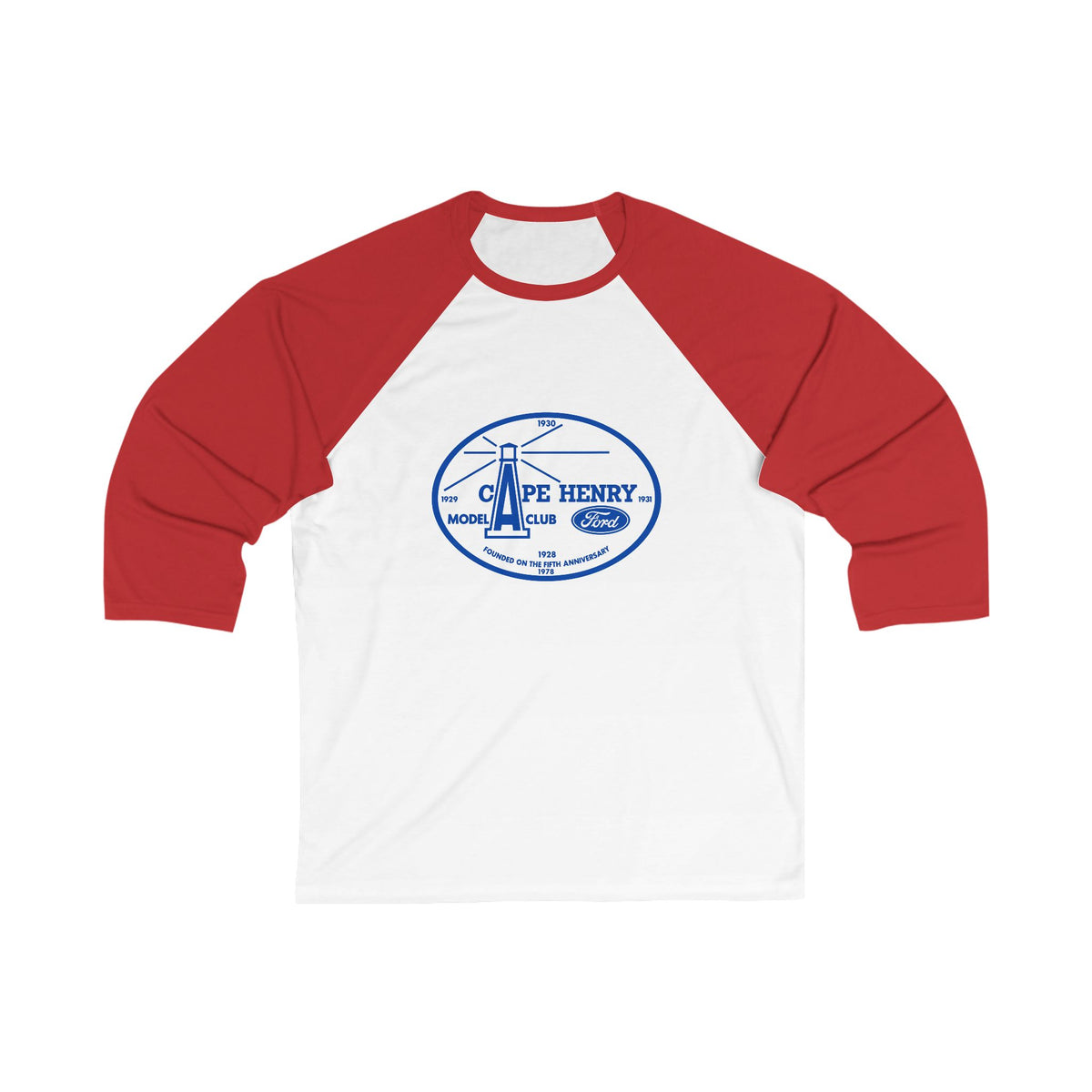 Cape Henry Model A Club Baseball Tee