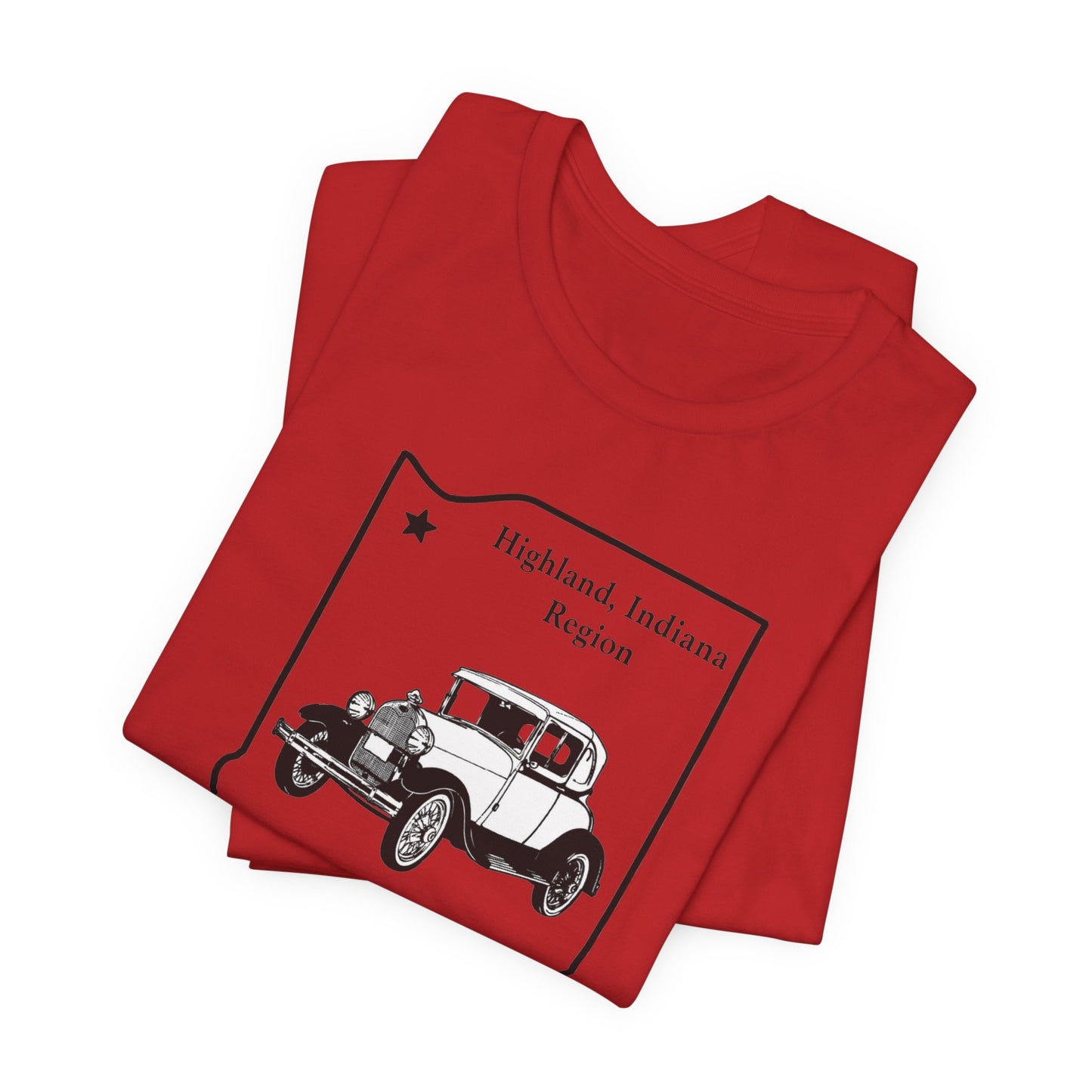 Highland, Indiana Region MARC T-Shirt — Unisex Jersey Short Sleeve Tee