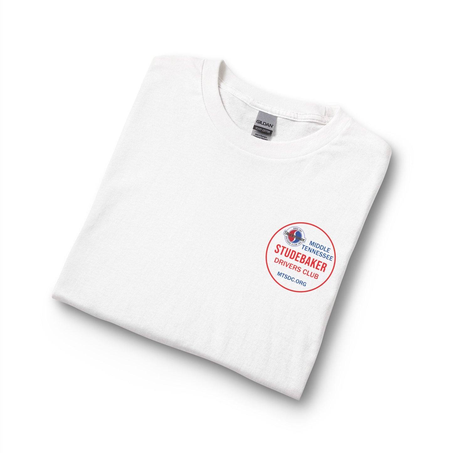 Middle Tennessee Studebaker Drivers Club Chapter Soft Long Sleeve Tee - Front and Back Logos