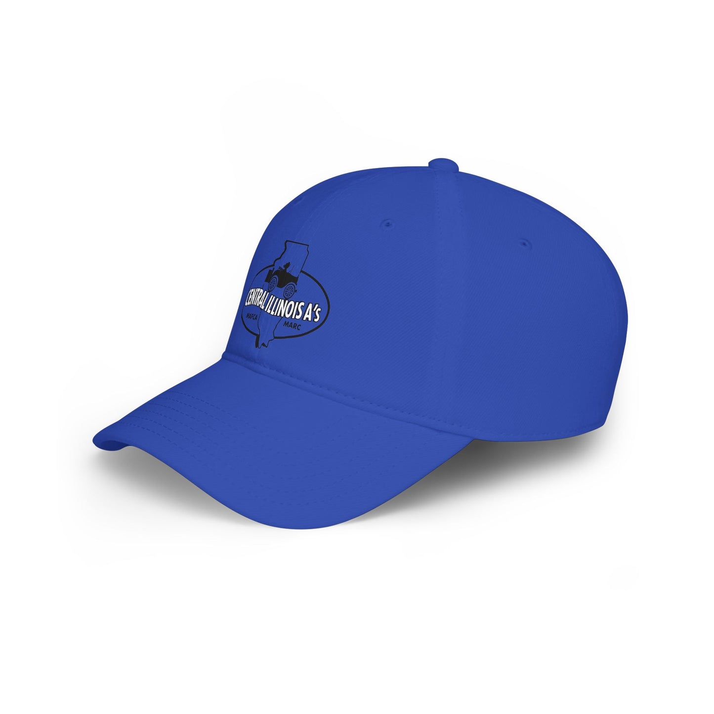 Central Illinois A's Low Profile Baseball Cap – Vintage State Logo Hat
