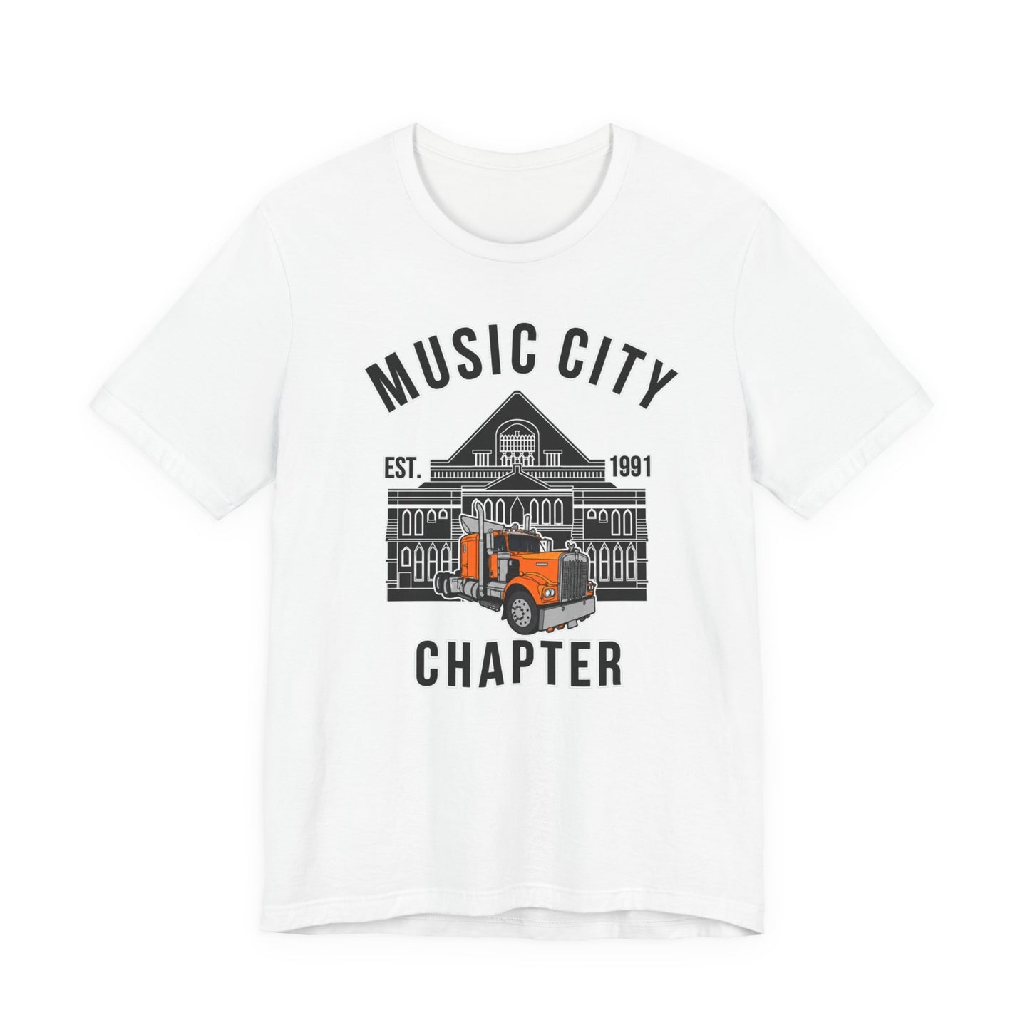 Music City Chapter ATHS T-Shirt – Single Front Logo