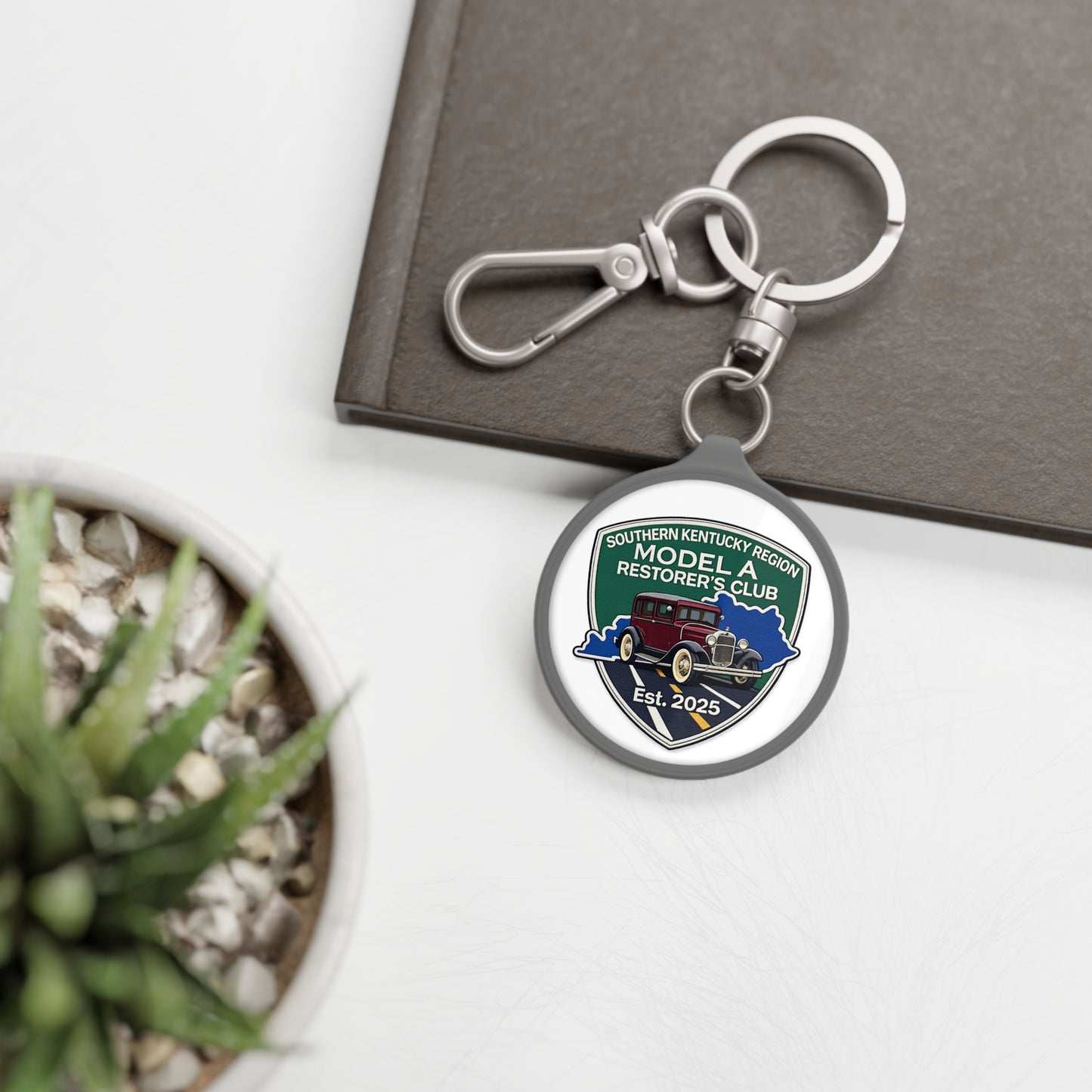 Southern Kentucky Region Model A Restorer's Club Keyring Tag — Southern Kentucky Region, Est. 2025
