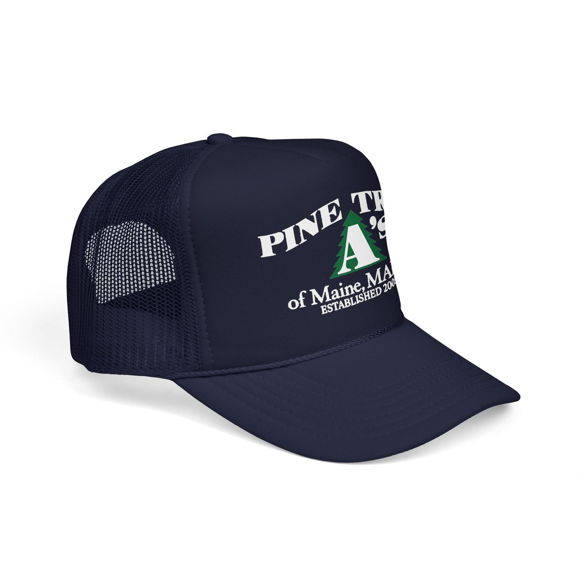 Pine Tree A's of Maine, MAFCA Foam Printed Trucker Hat