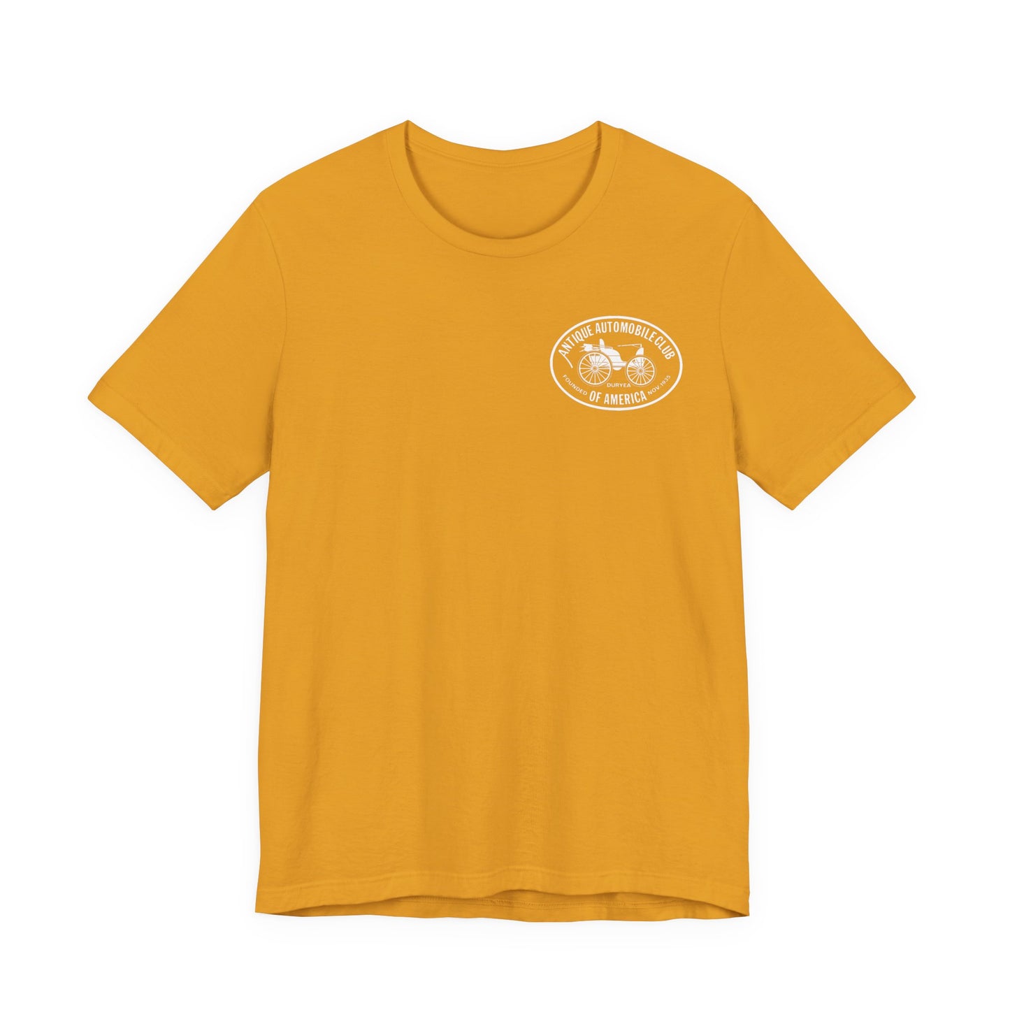 Shenandoah Region AACA Tee — Small AACA Front Logo and Large Shenandoah Region AACA Back Logo